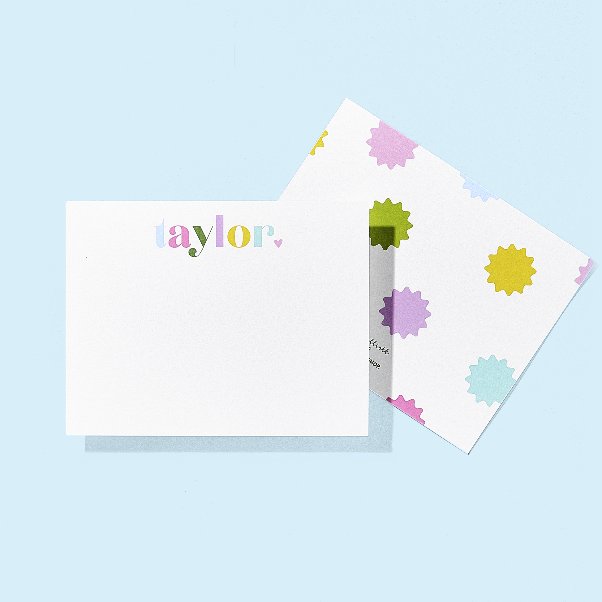 JCS x TED Personalized Pom Pom Stationery