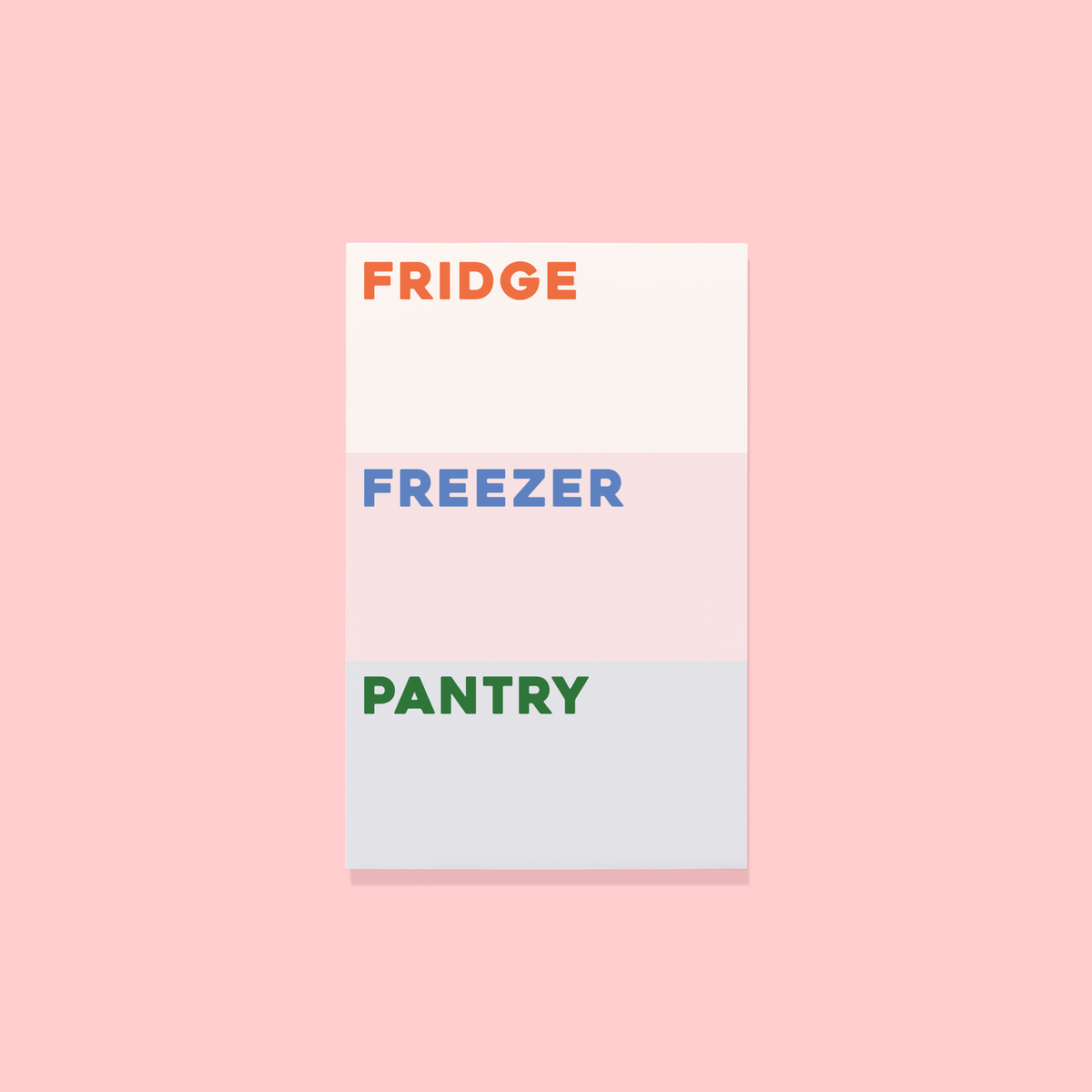 Joy Creative Shop x Jenn Lueke Fridge, Freezer & Pantry Notepad