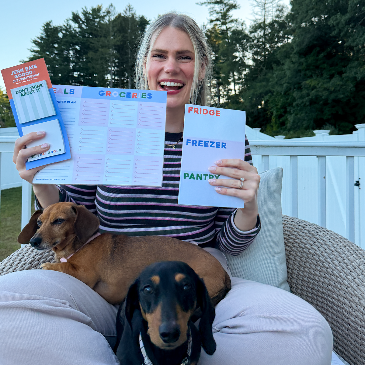 JCS x Jenn Eats Goood Weekly Meal Planner Notepad