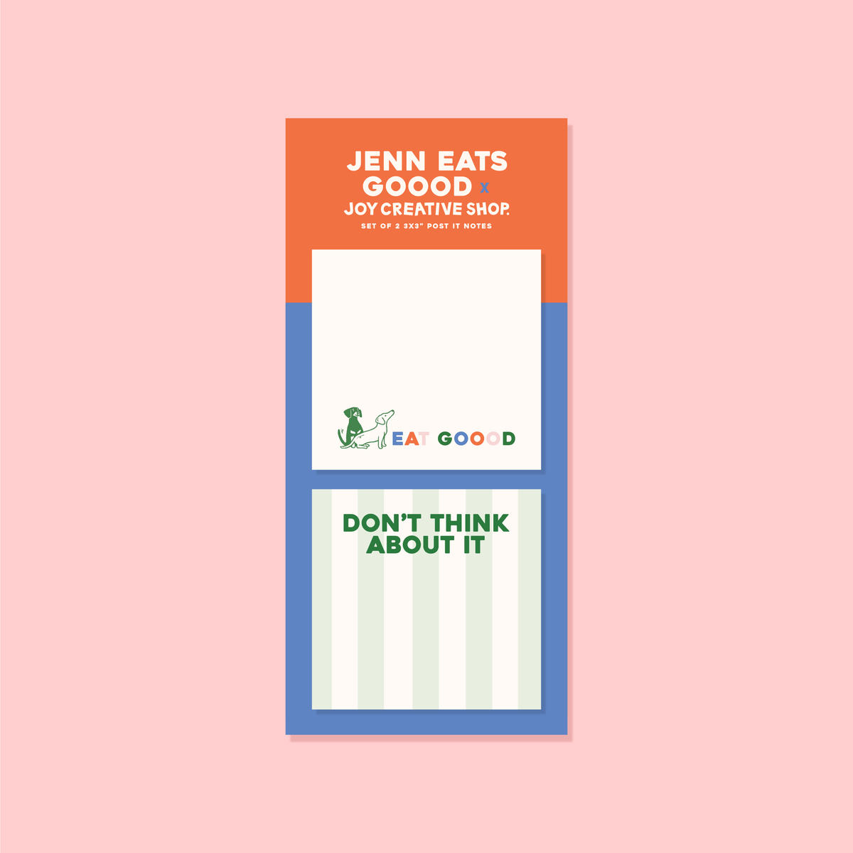 JCS x Jenn Eats Goood Post-It Note Set