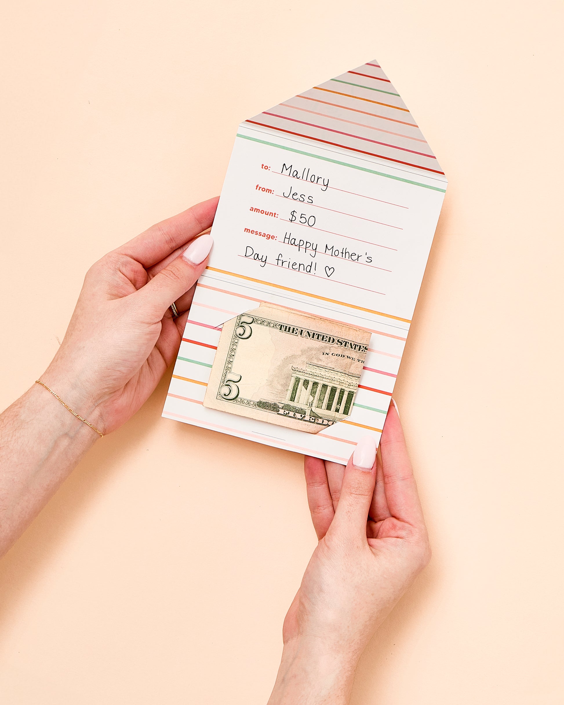 Floral Gift Card Holders