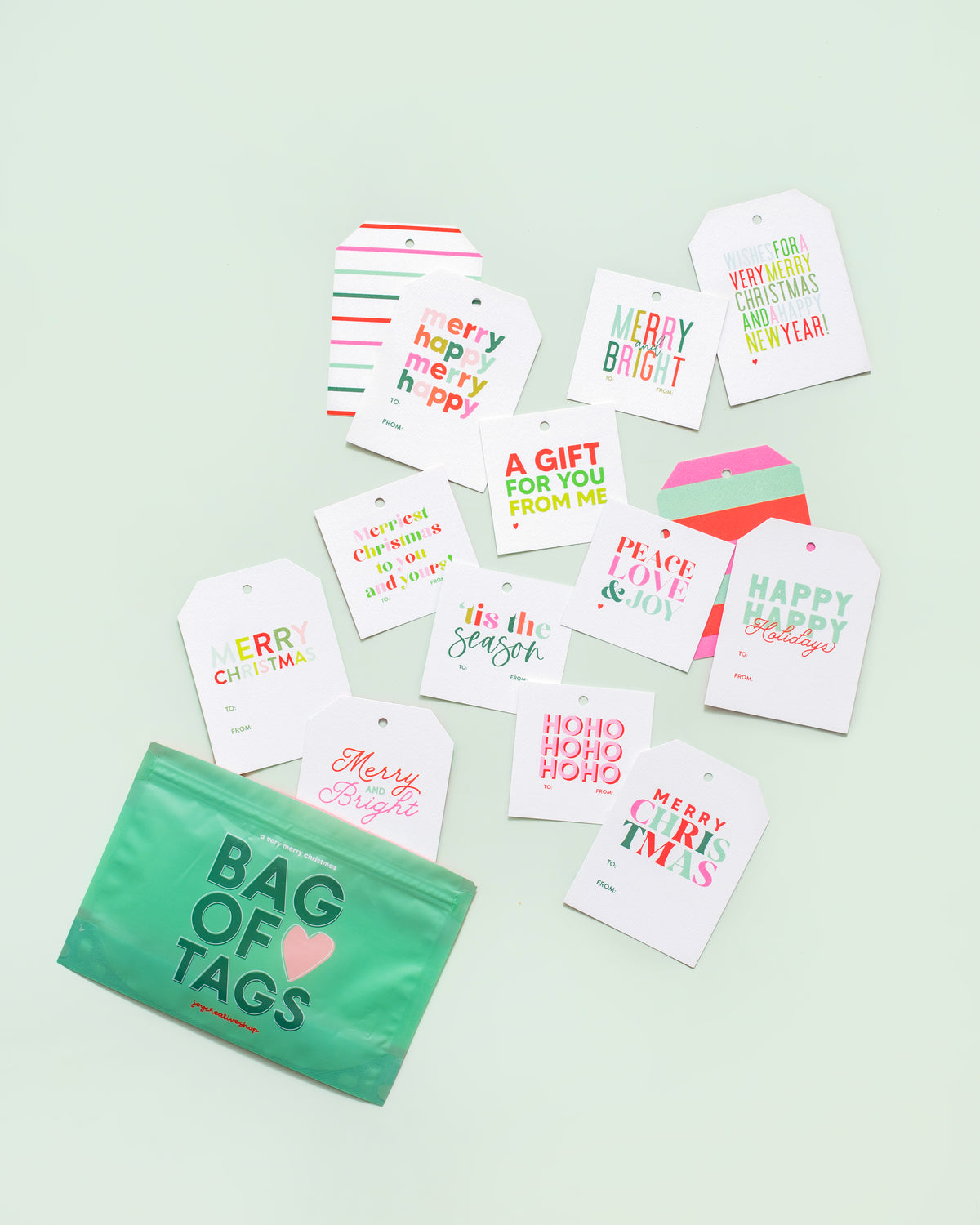 Gift Wrap, Stickers &amp; Lots of Tags Bundle