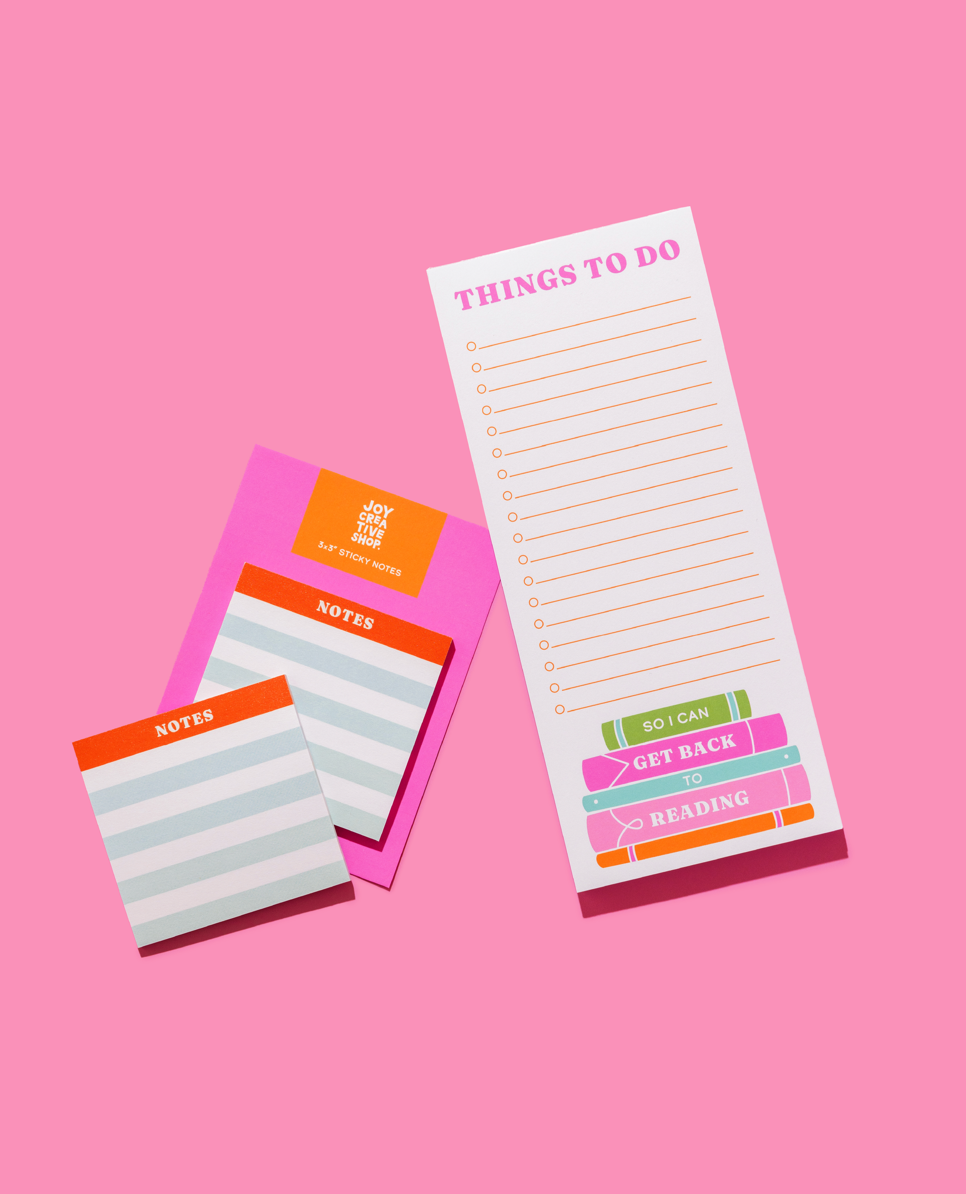 Striped Sticky Notes