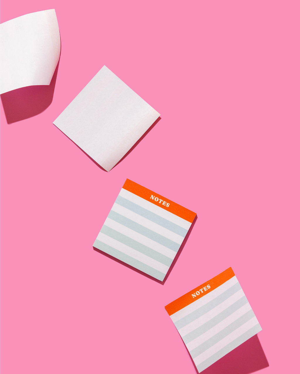 Striped Sticky Notes