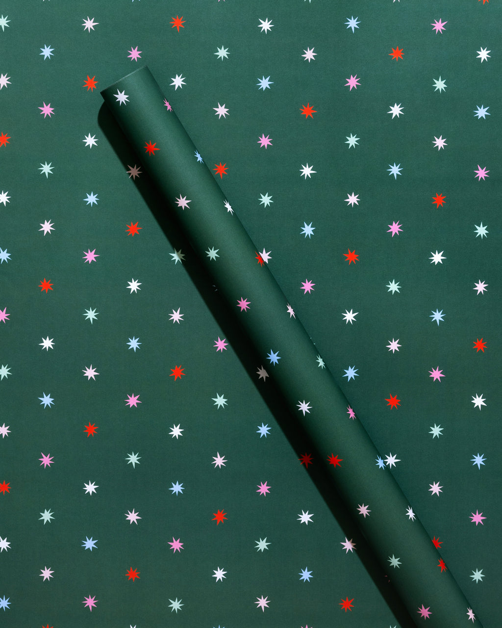 Starburst & FaLaLa Check Gift Wrap Sheets Set