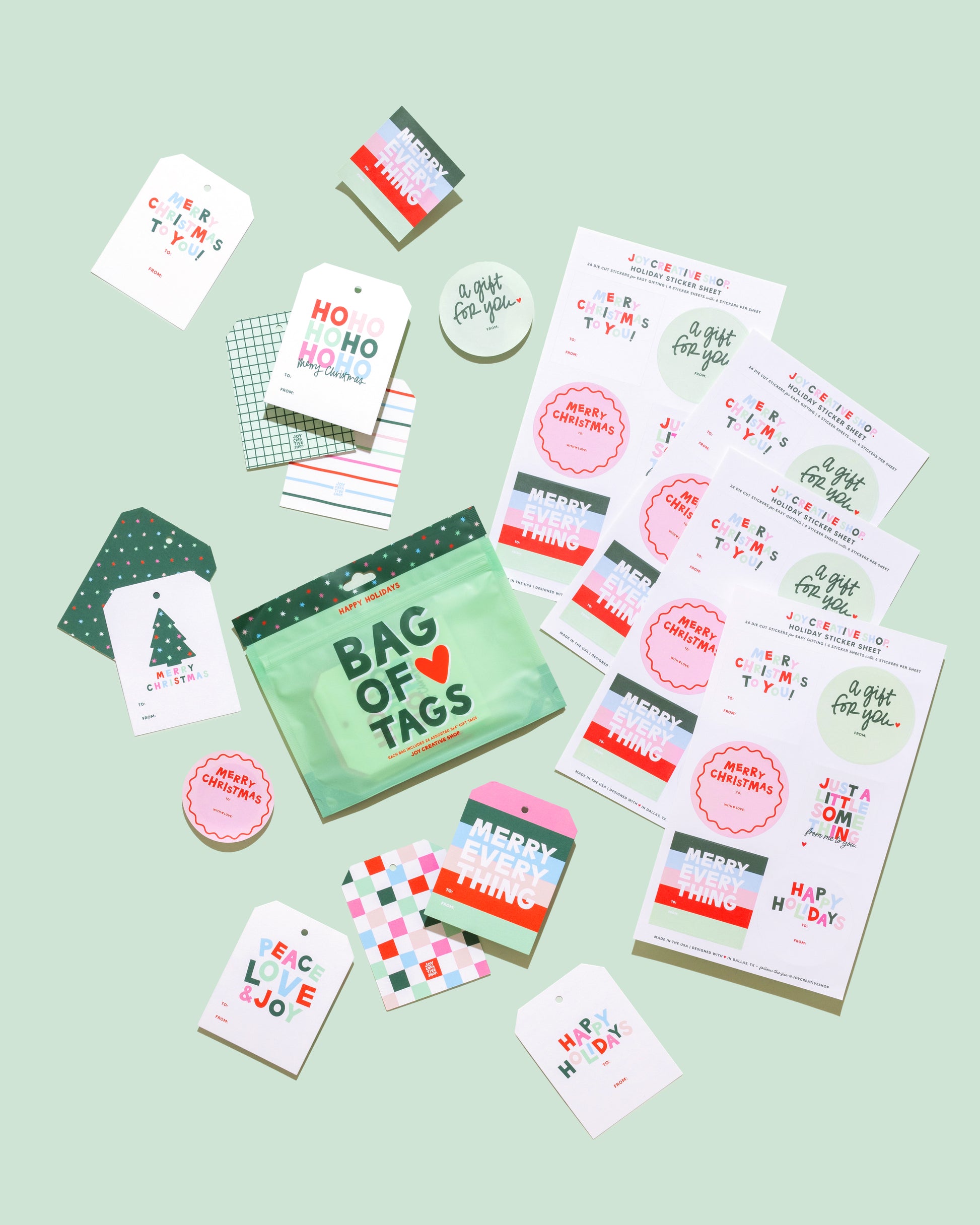 Holiday Gift Wrap Sheets Bundle