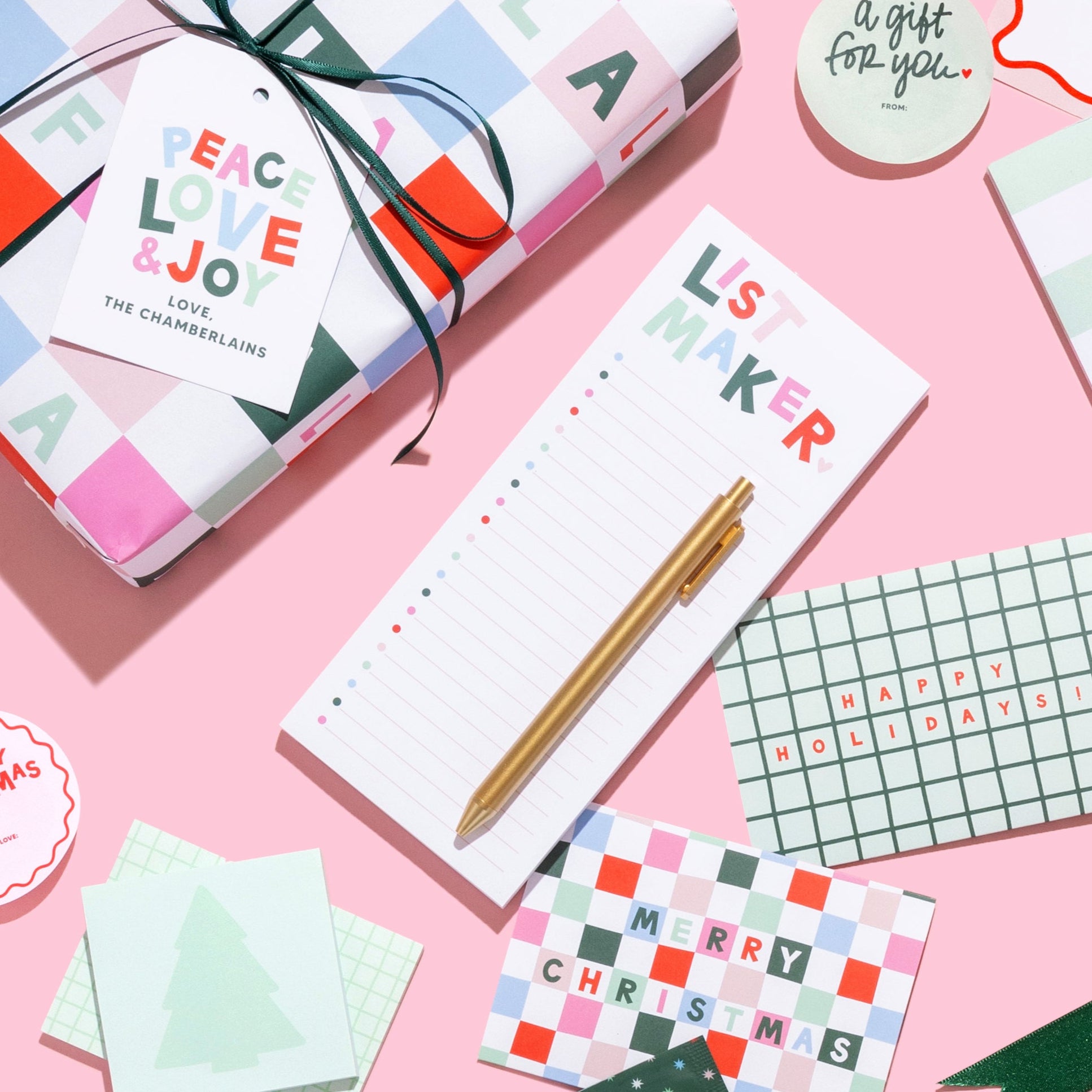 List Maker Notepad - Holiday