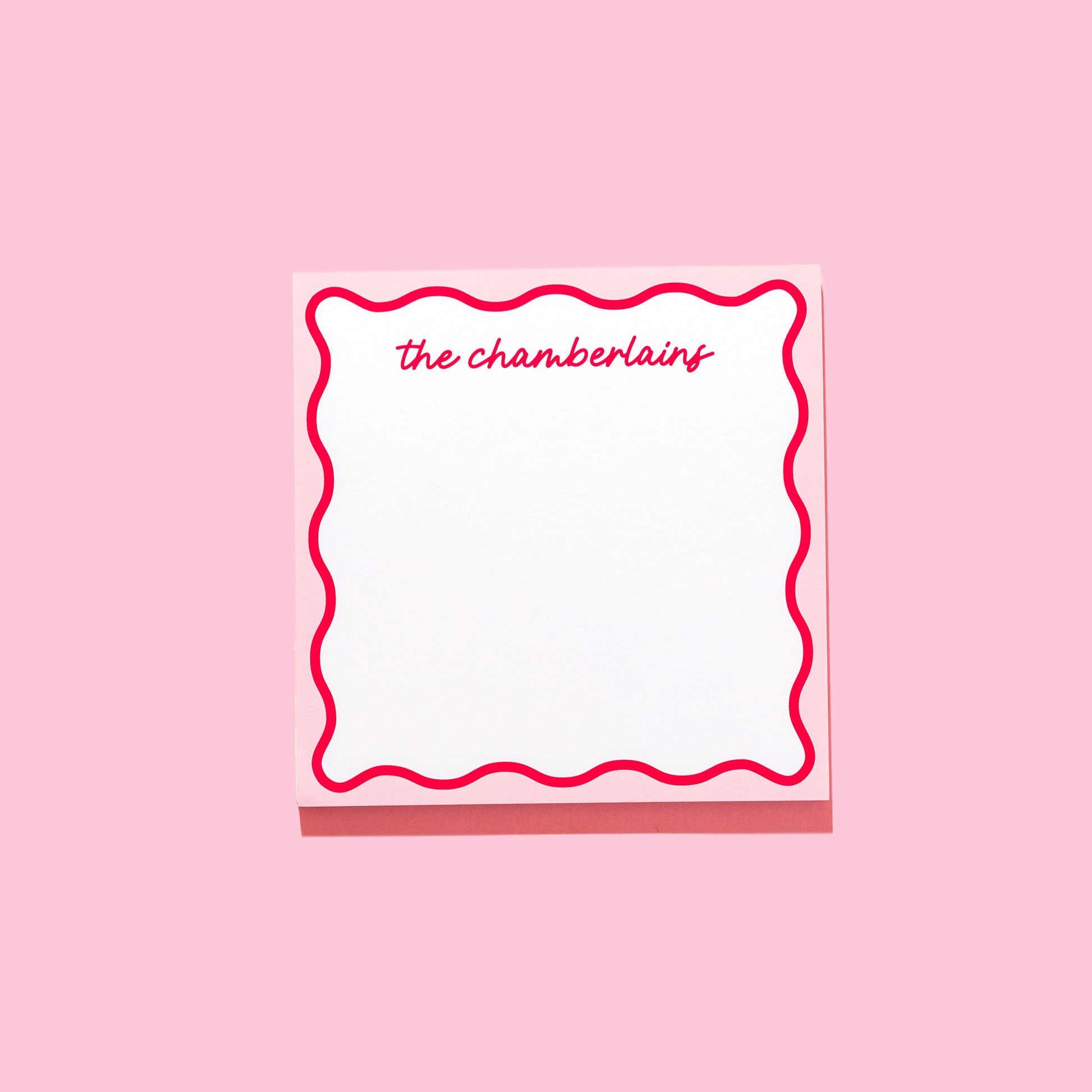 Holiday Wavy Stationery and Notepad Bundle