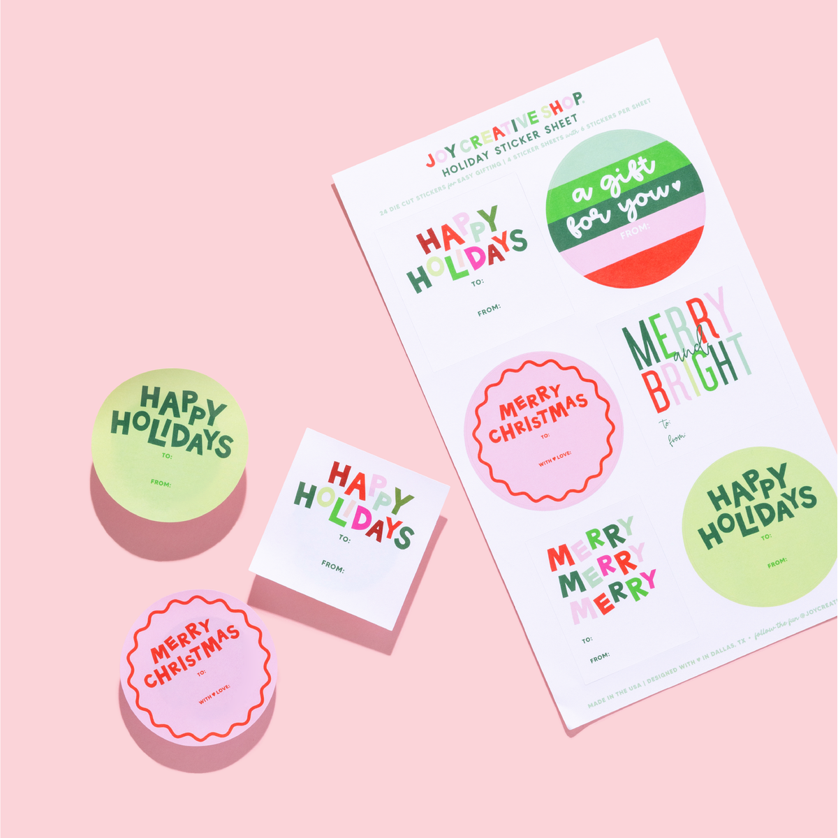 Gift Wrap, Stickers &amp; Lots of Tags Bundle