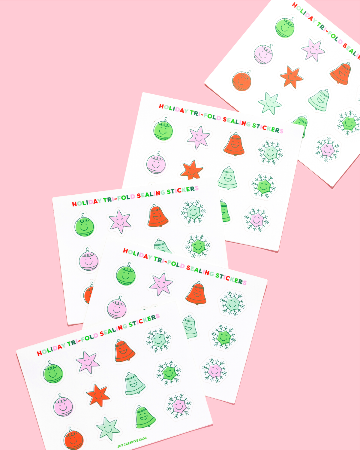 Kids Holiday Fill In Thank You Tri-folds Set