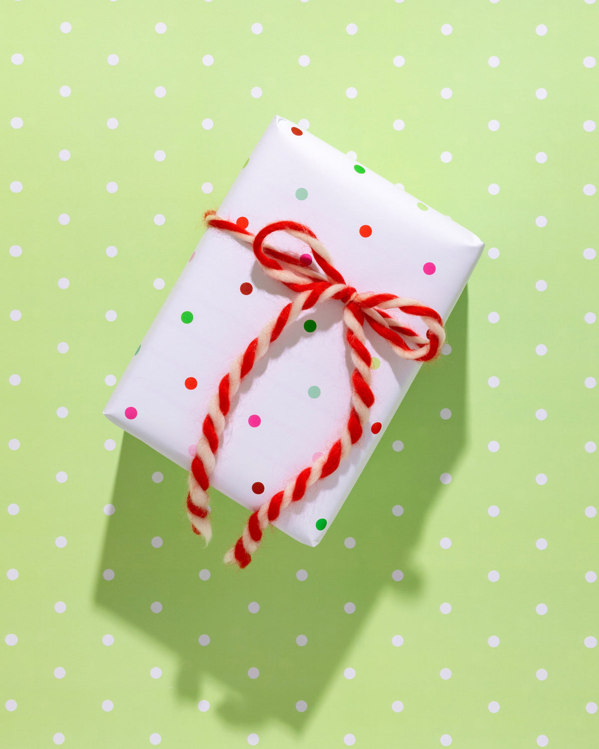 Holiday Dot Double Sided Gift Wrap Sheets