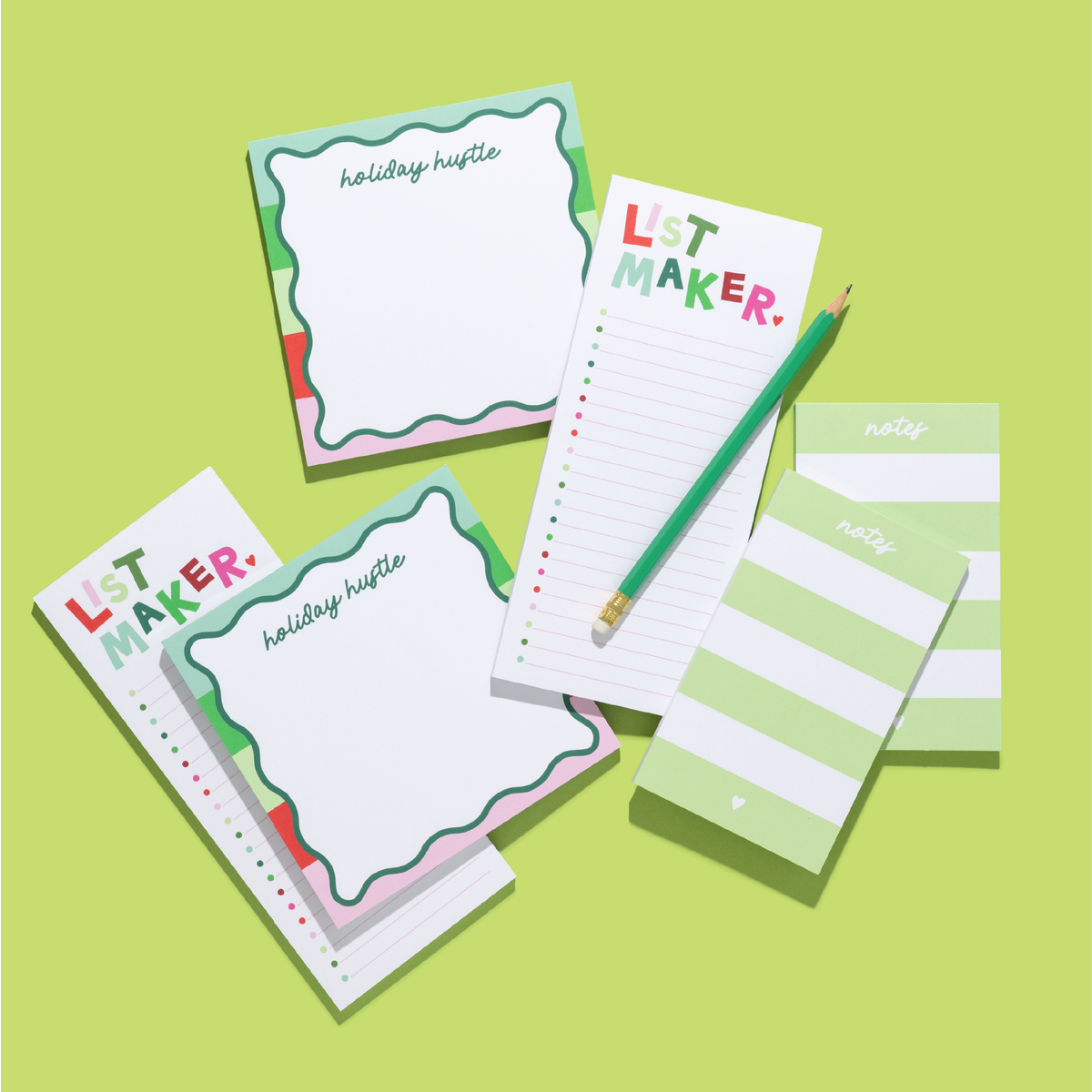 Holiday List Maker Notepad