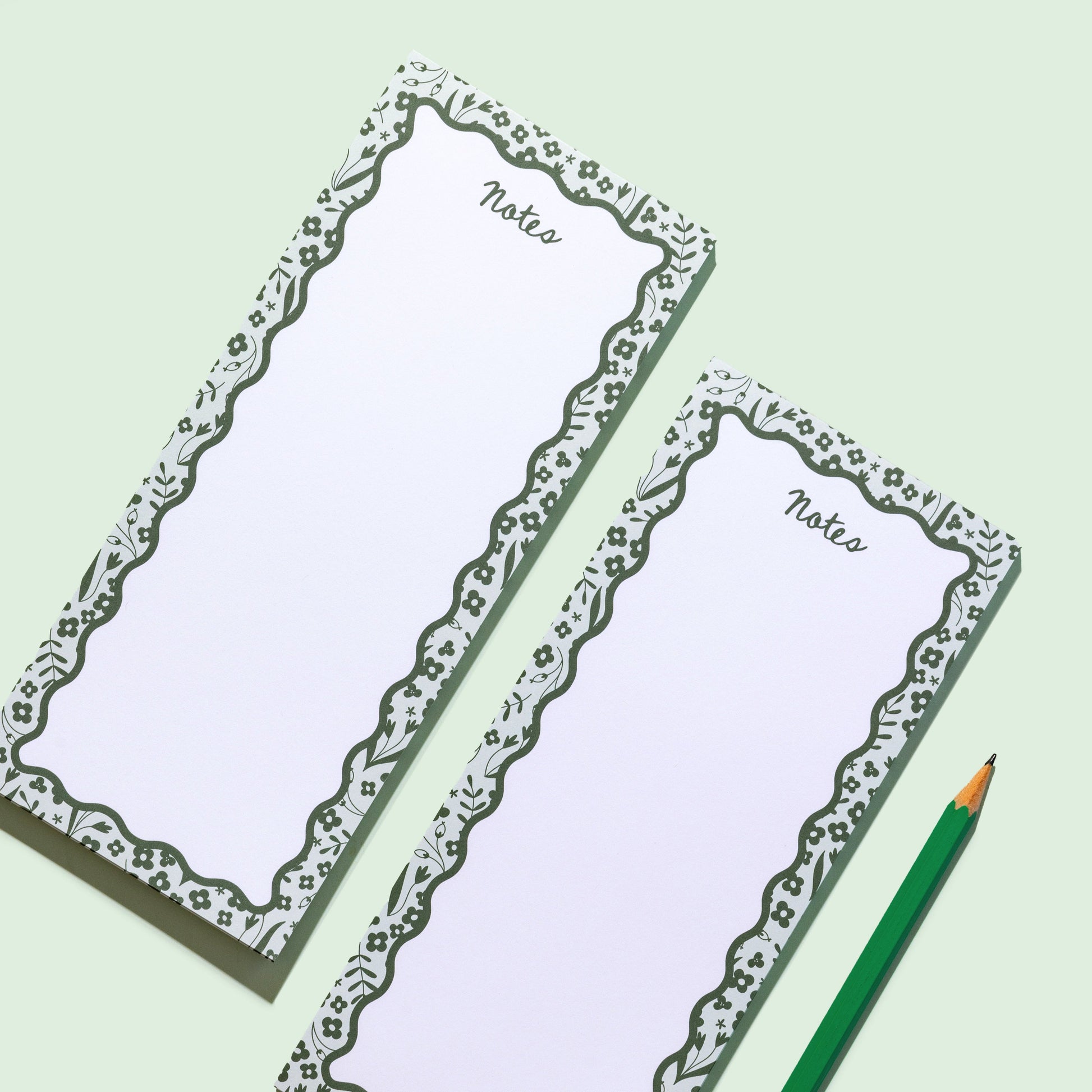 BLANK TALL & SKINNY NOTEPAD