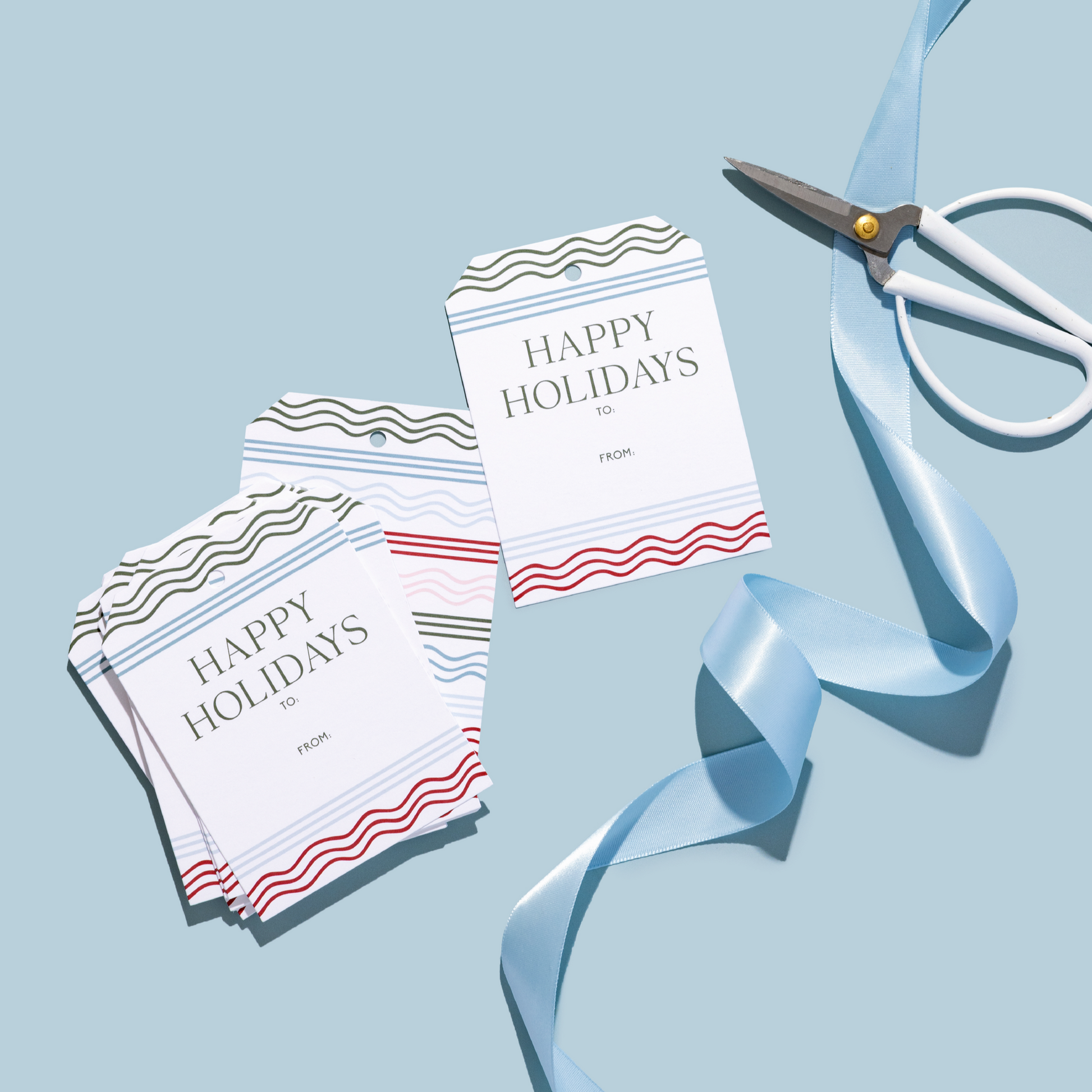 JCS x Sarah Tucker & Molly Boyd Happy Holidays To From Gift Tag