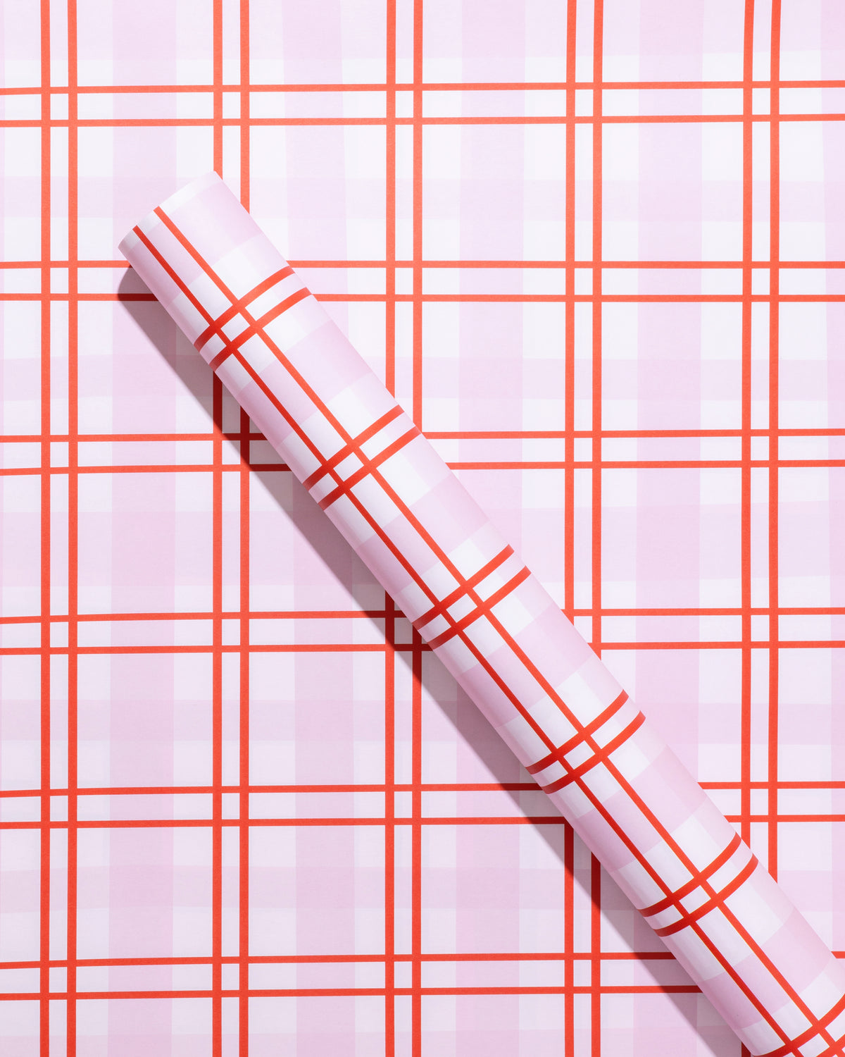 JCS x Shelby Parks Double Sided Gift Wrap Sheets - Plaid