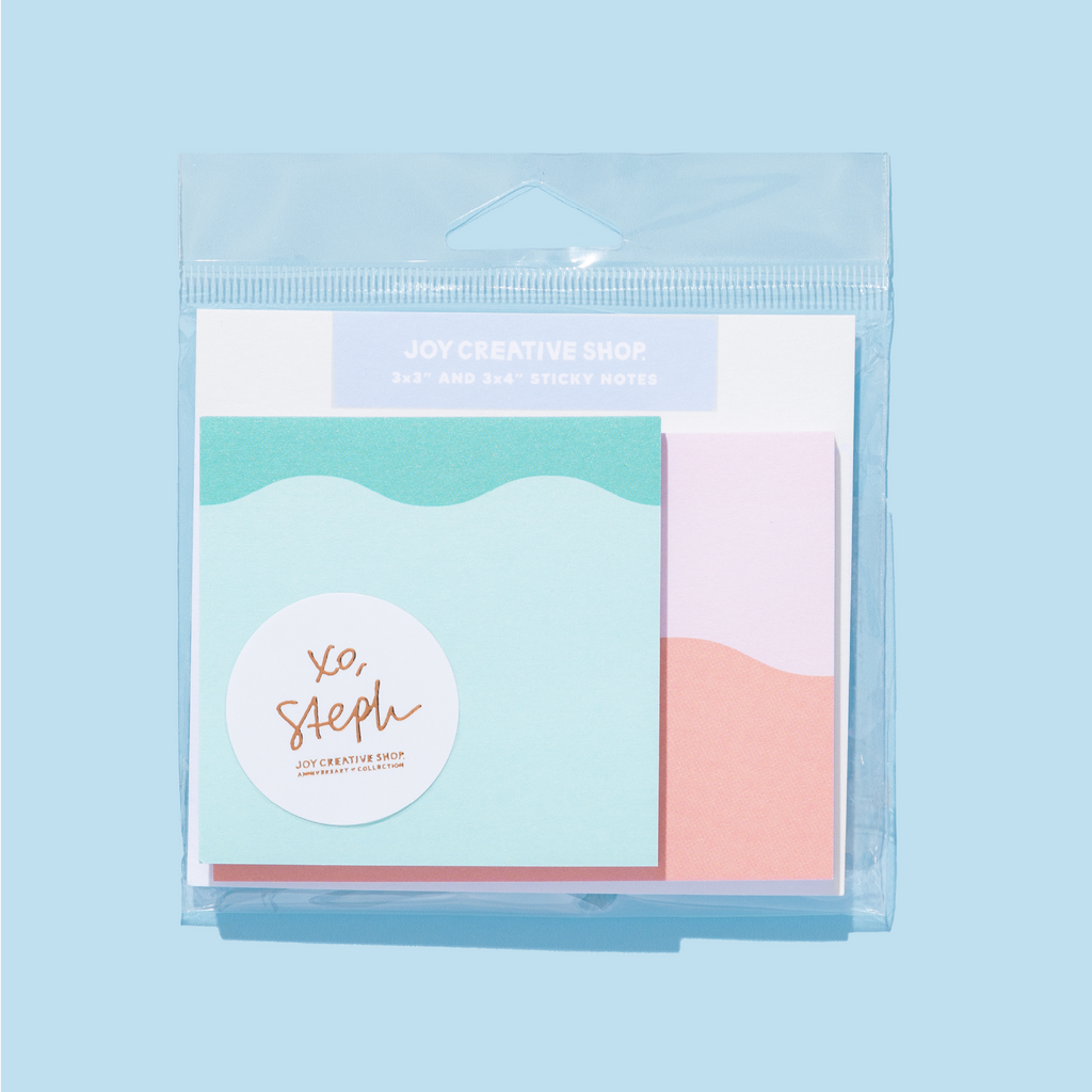 Brain Dump & Sticky Note Set Anniversary Collection Bundle