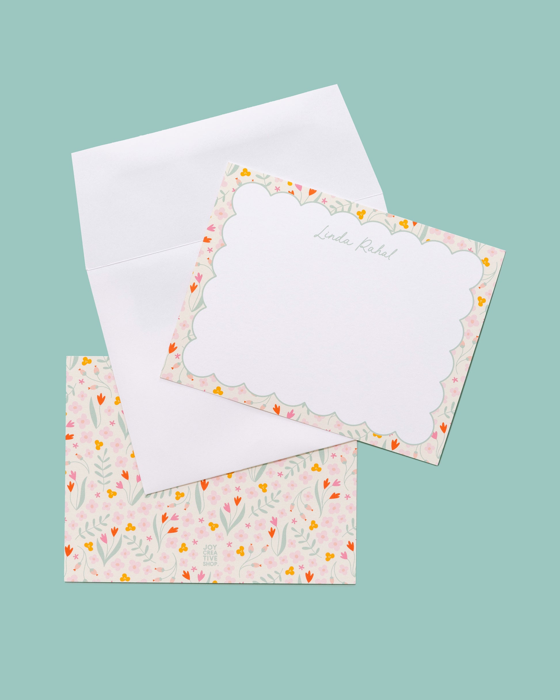 Floral Personalized Stationery