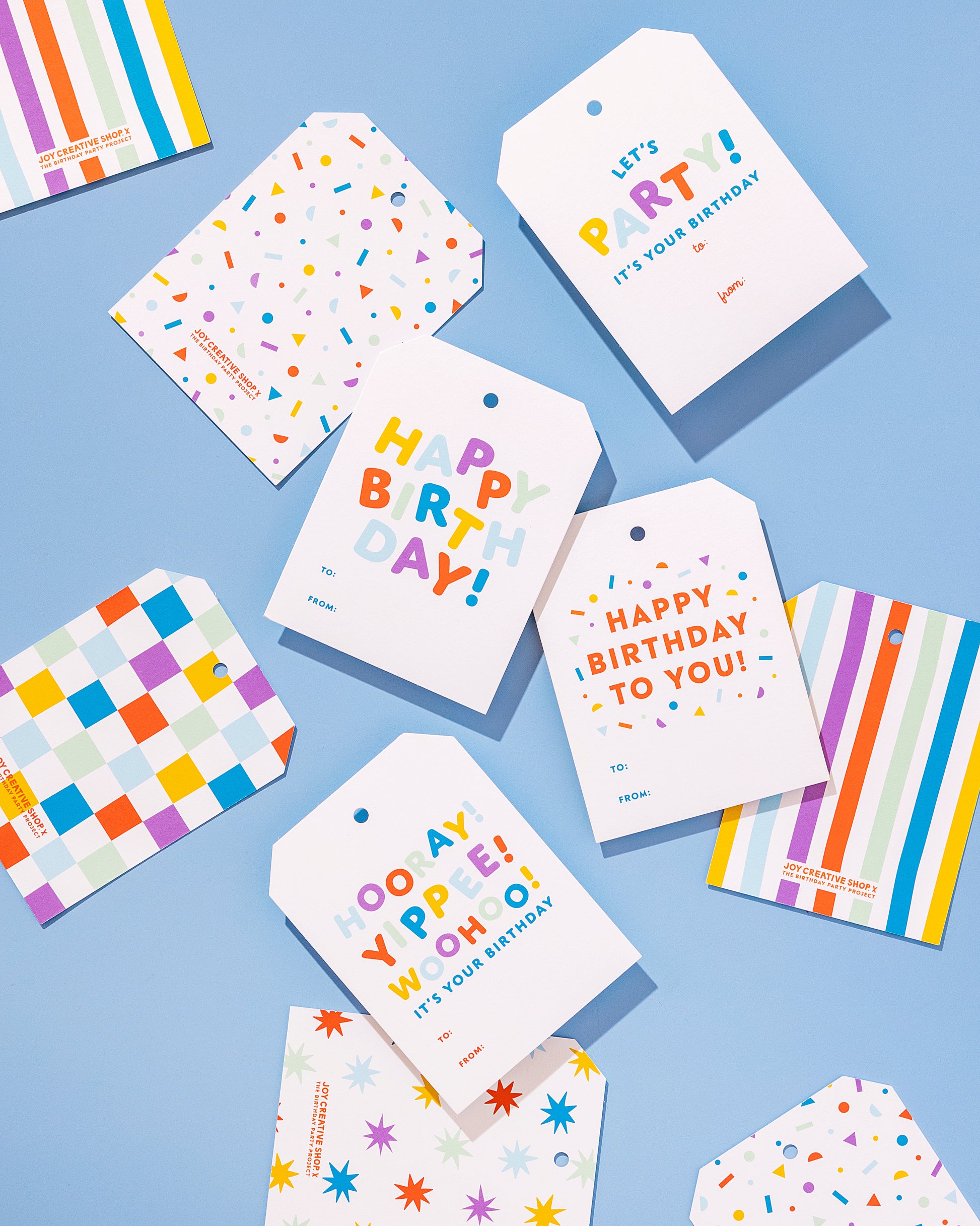 Mini Bag of Tags - The Birthday Party Project