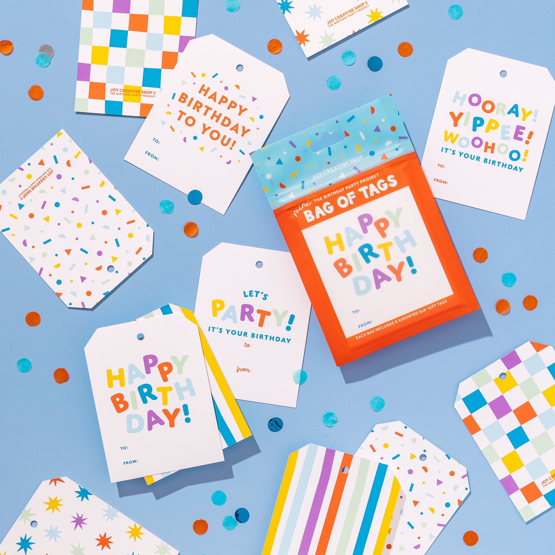 Mini Bag of Tags - The Birthday Party Project