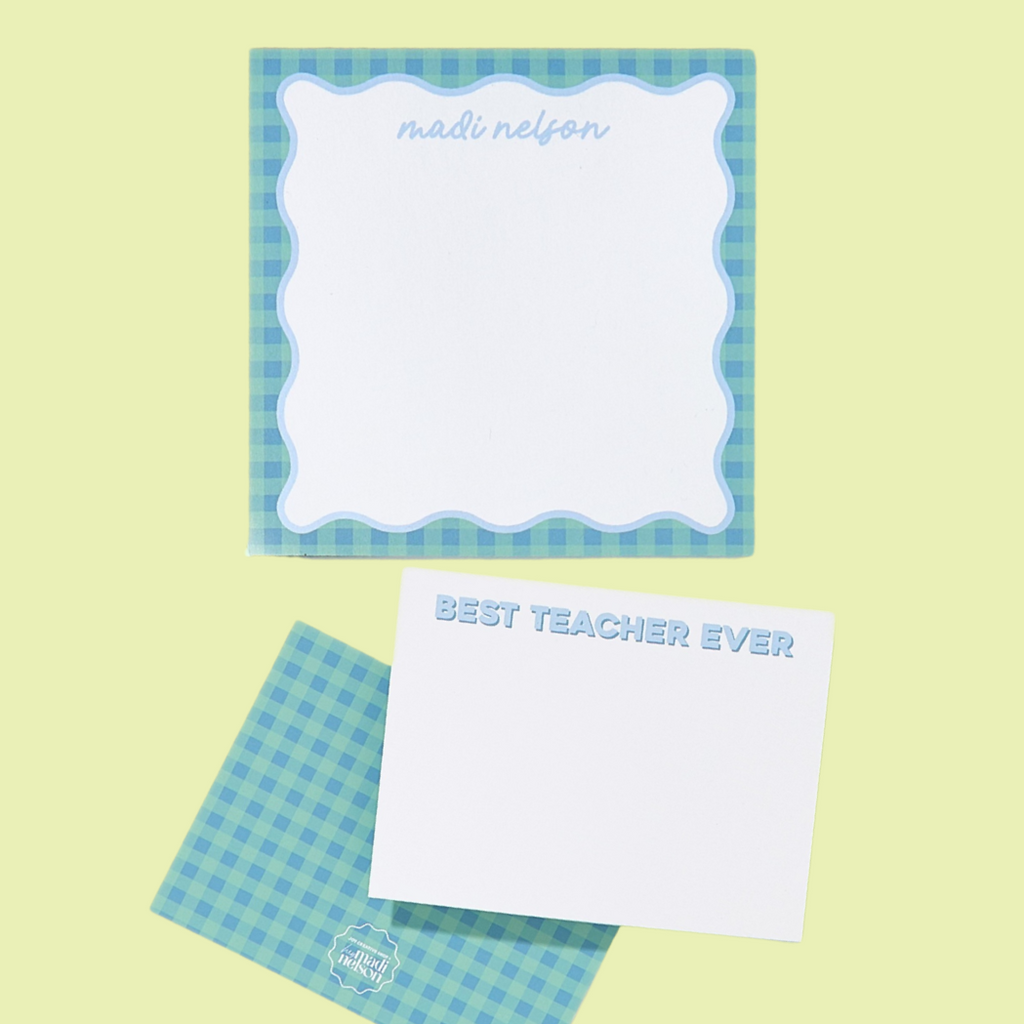 JCS x Madi Nelson Stationery & Notepad Bundle