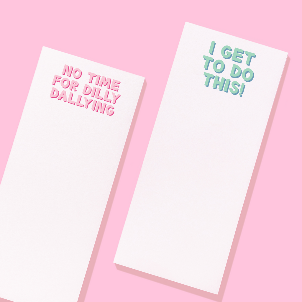 JCS x Madi Nelson Tall & Skinny Notepads