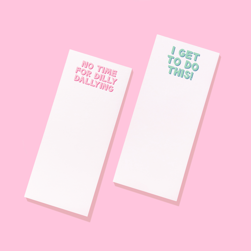 JCS x Madi Nelson Tall & Skinny Notepads