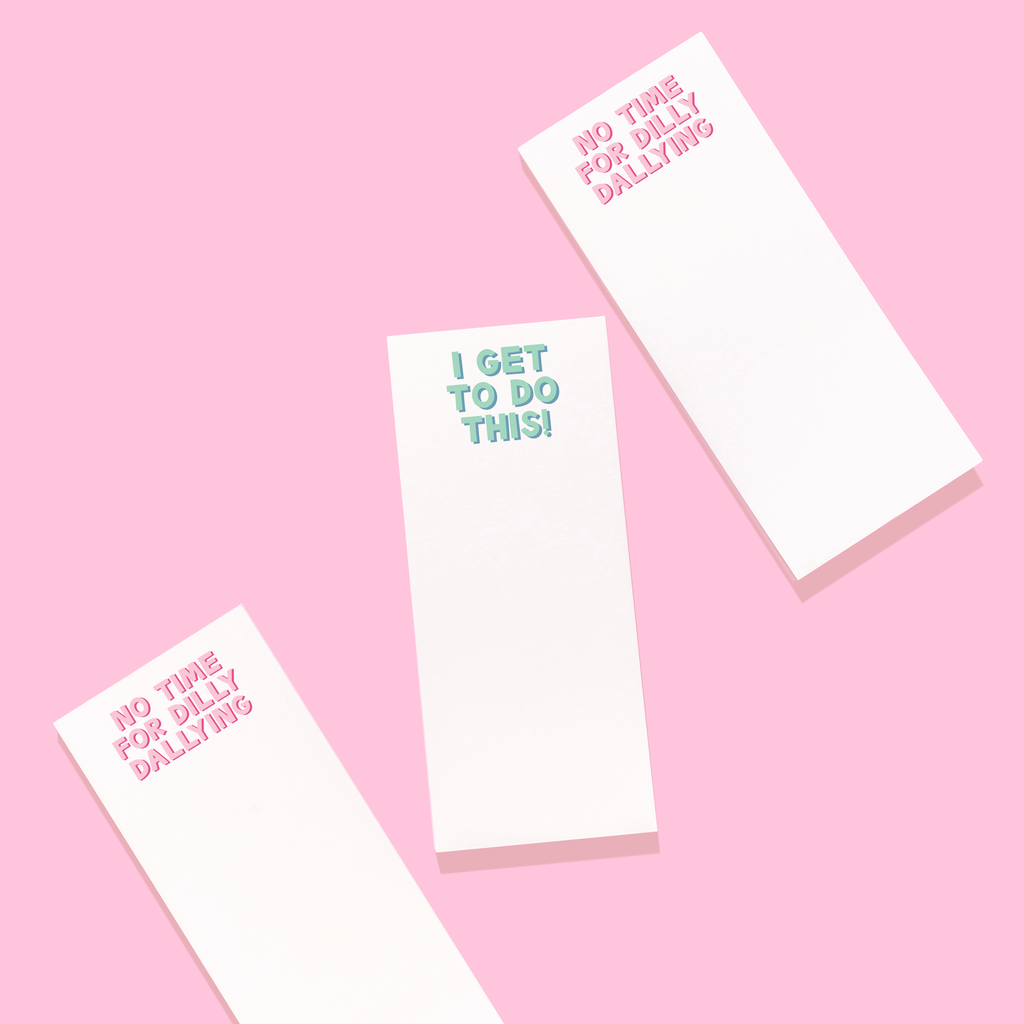 JCS x Madi Nelson Tall & Skinny Notepads