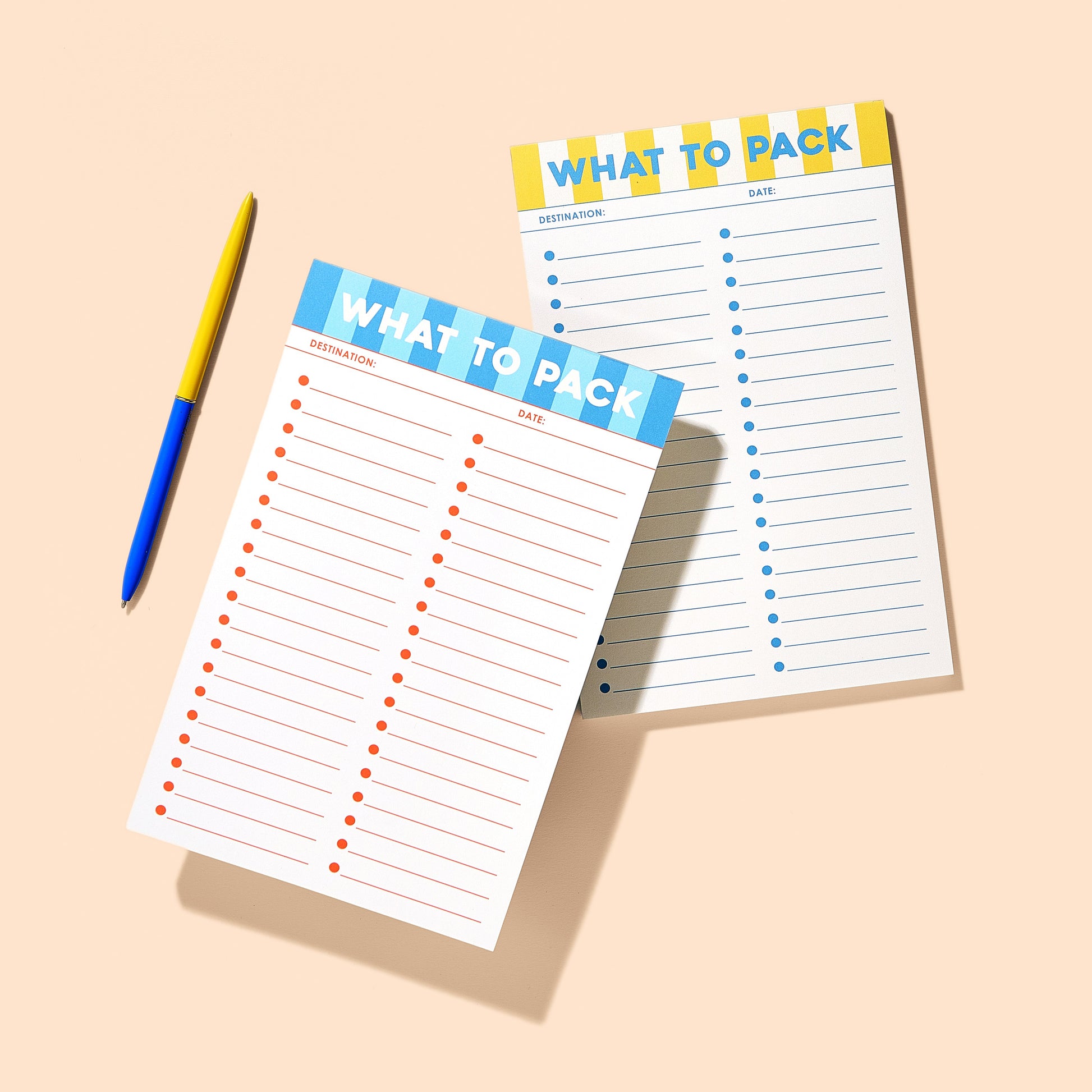 JCS x Sunshine Tienda Packing Notepad