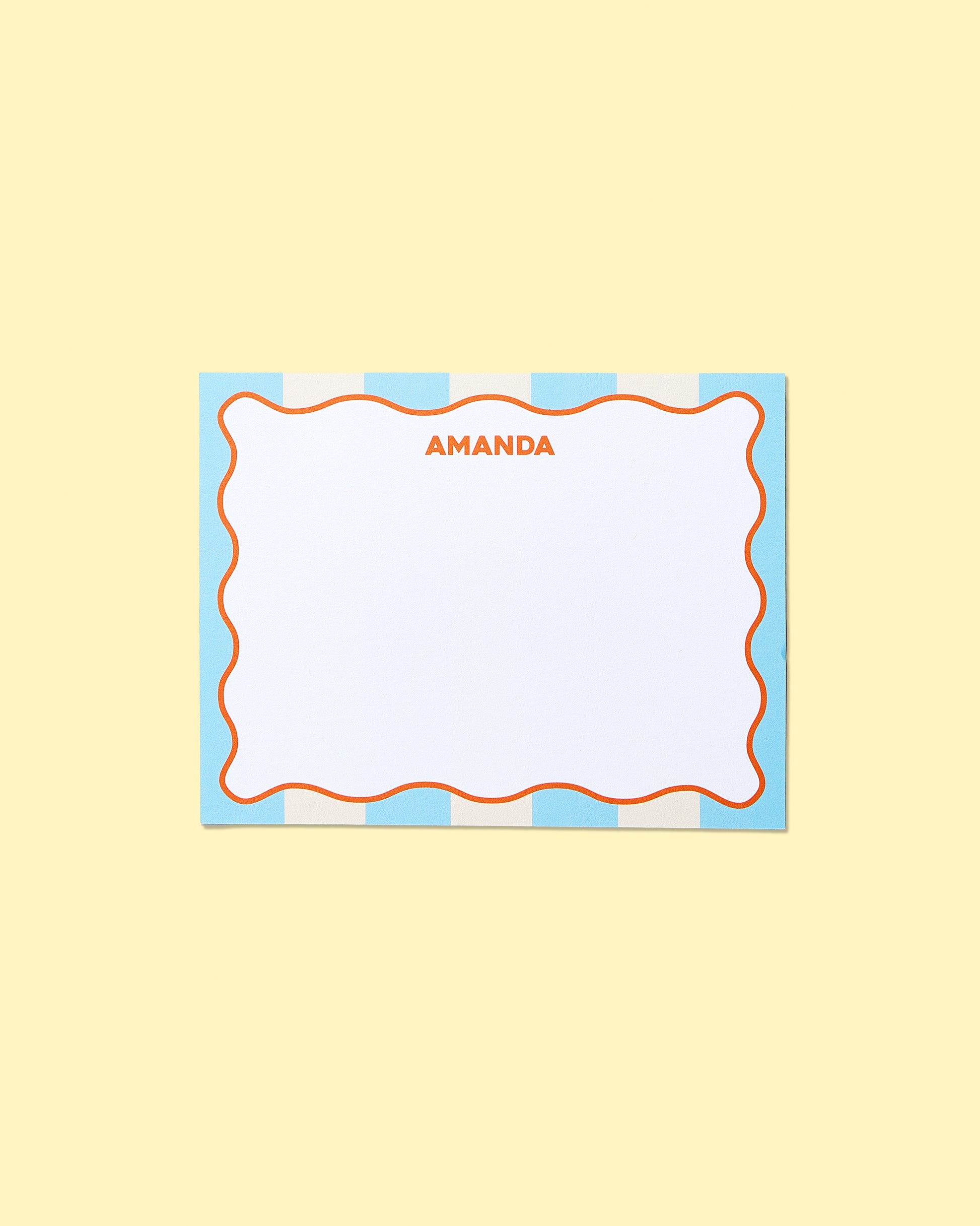 JCS x Sunshine Tienda Wavy Cabana Stripe Stationery