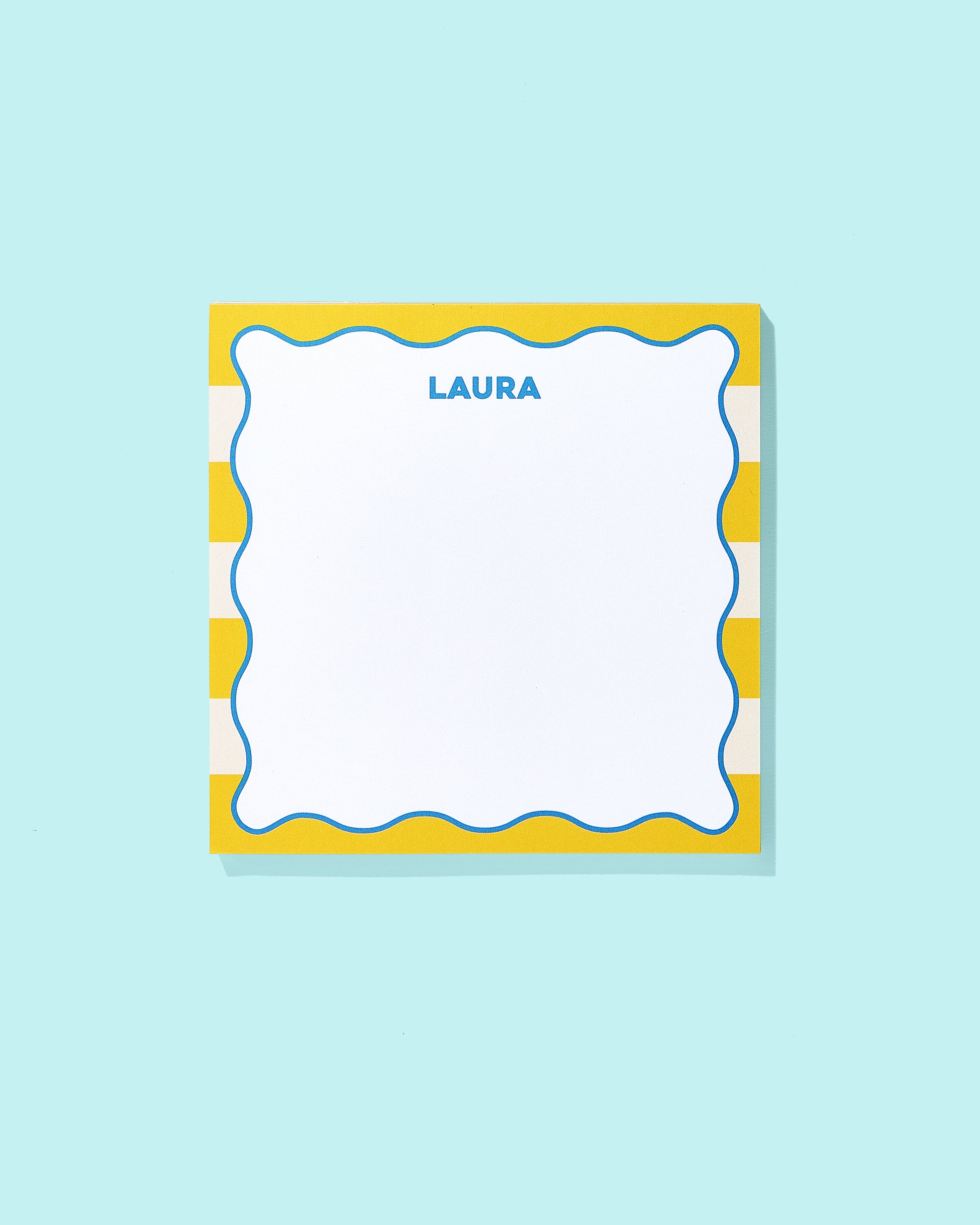 JCS x Sunshine Tienda Wavy Cabana Stripe Notepad