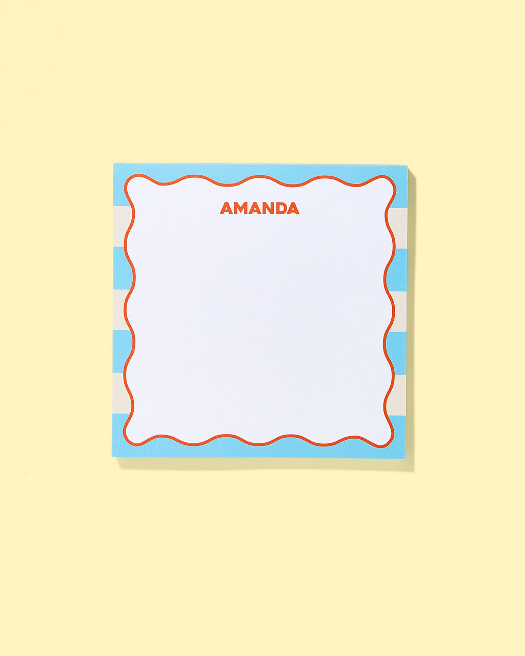 JCS x Sunshine Tienda Wavy Cabana Stripe Notepad