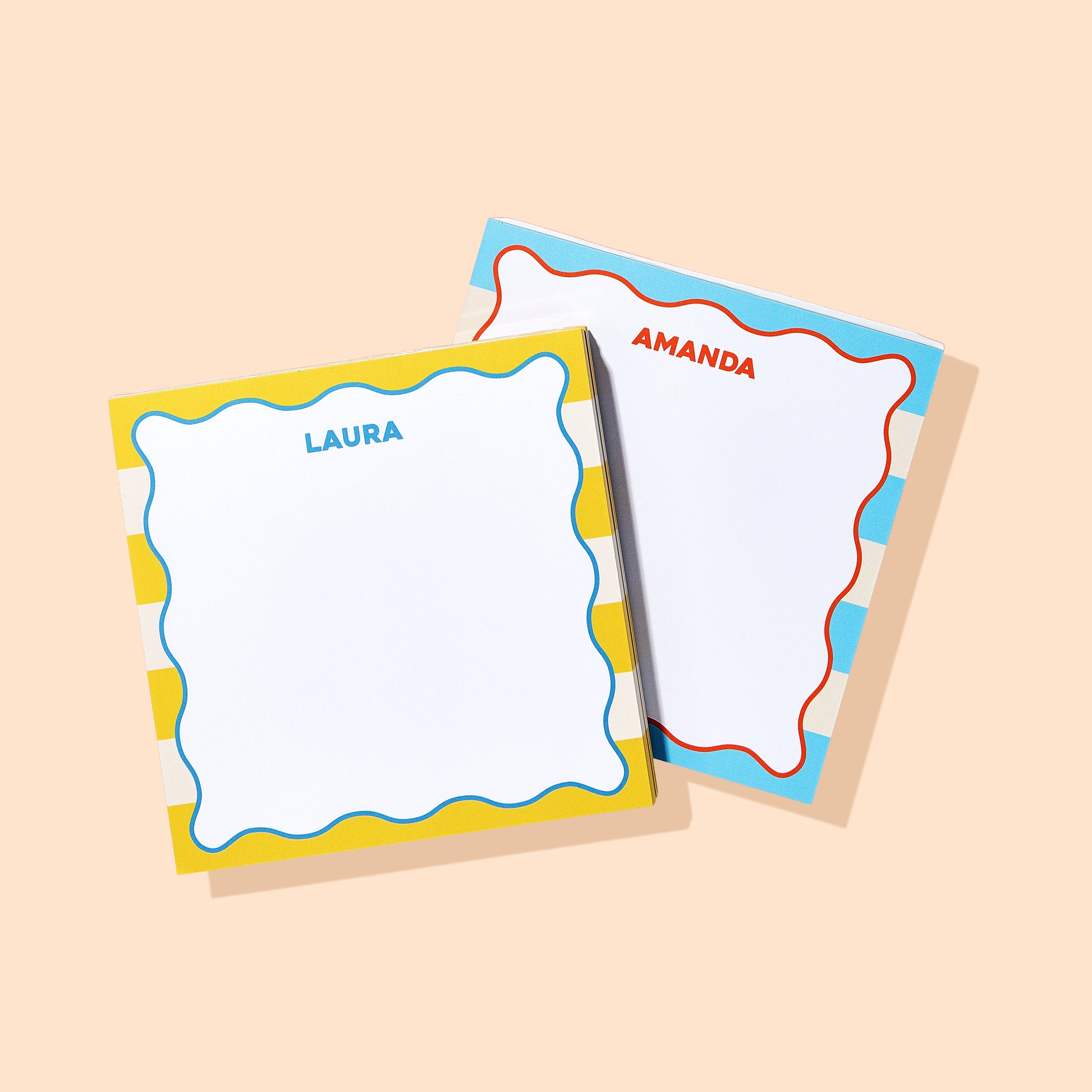 JCS x Sunshine Tienda Wavy Cabana Stripe Notepad