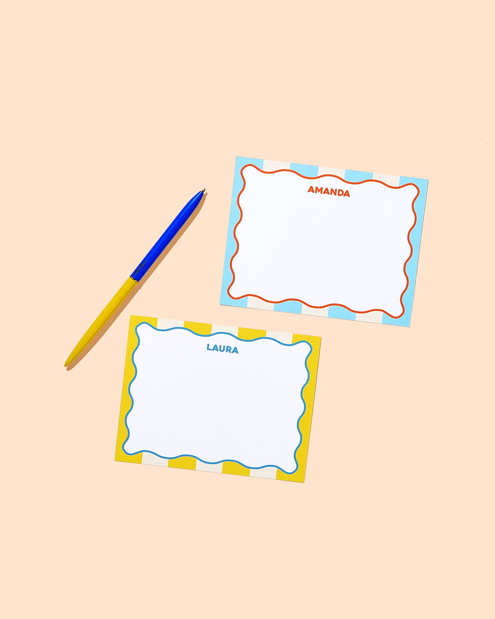 JCS x Sunshine Tienda Wavy Cabana Stripe Stationery