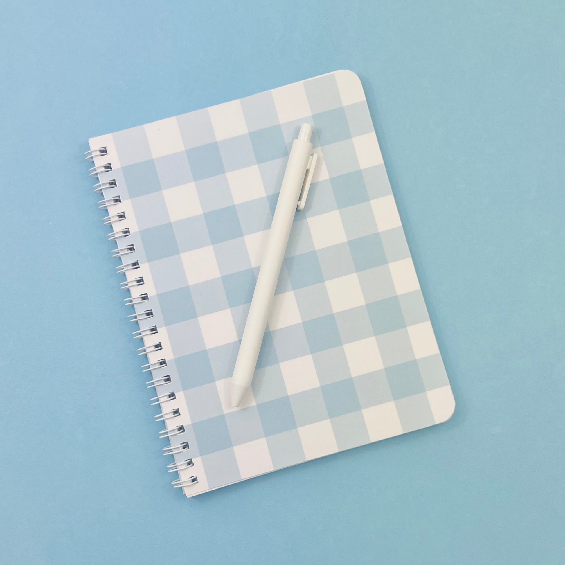JCS x RR Gingham Spiral Notebook