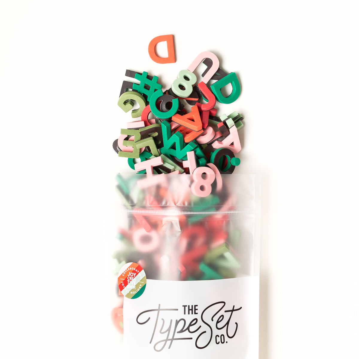 1-Inch Joyful Holiday Magnetic Letters • TTSC x Joy Creative Shop Collab