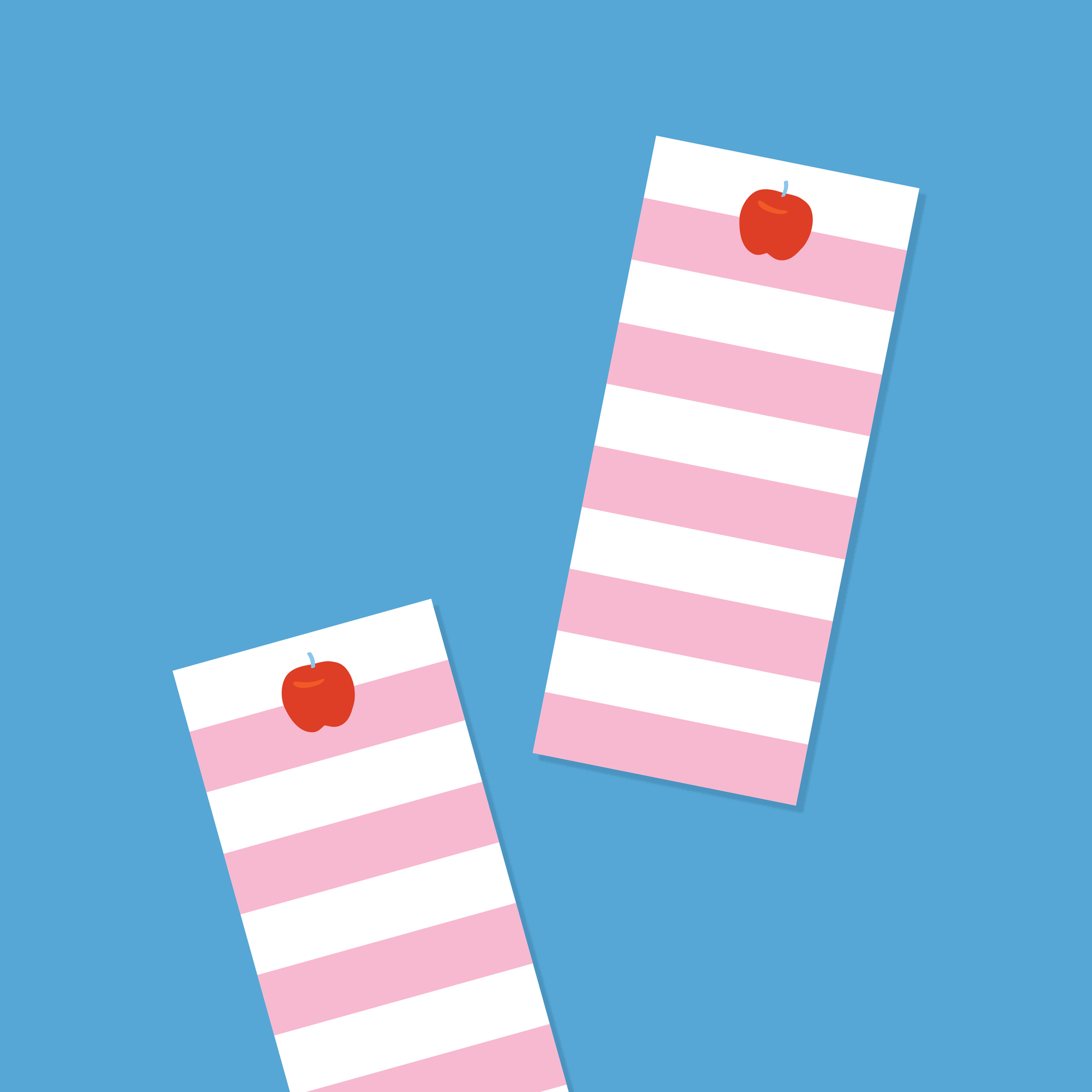 School Supplies Teacher Tall & Skinny Notepads