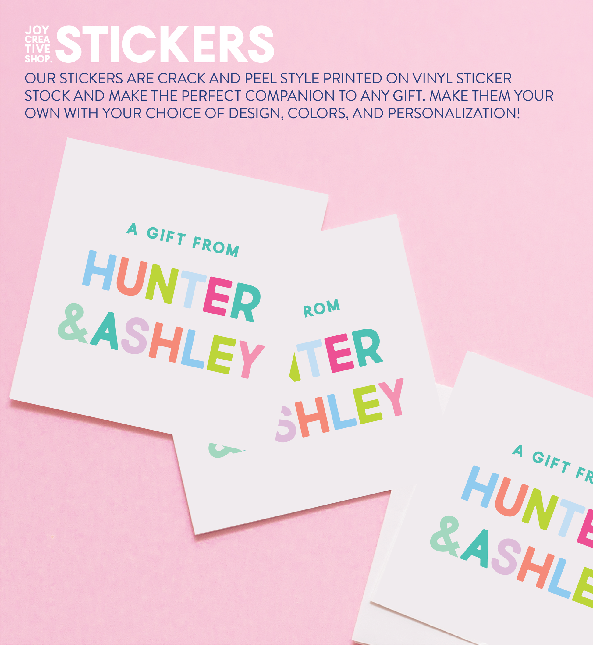 Happy Birthday Friend Stickers