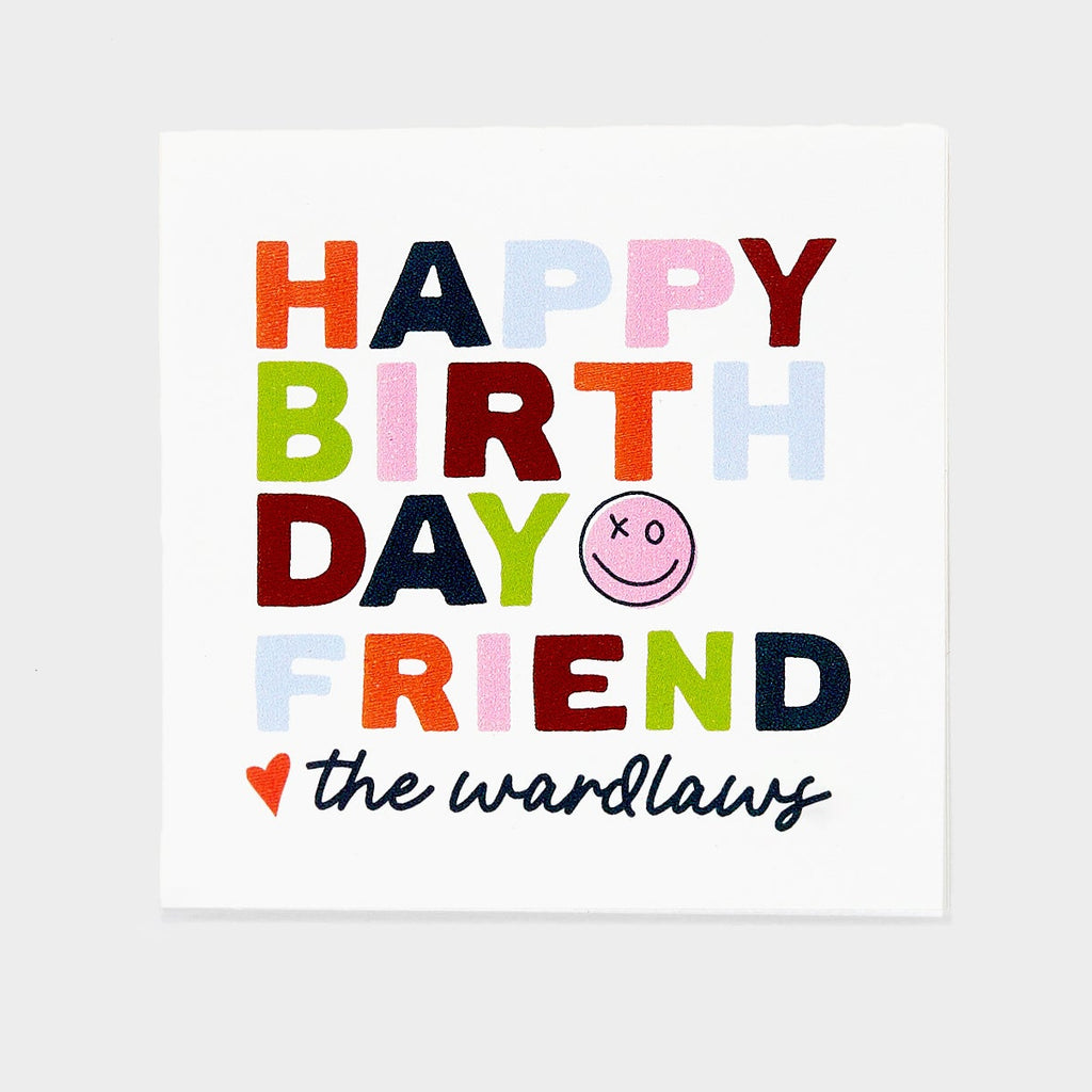 JCS x Allie+Bess Personalized Birthday Stickers