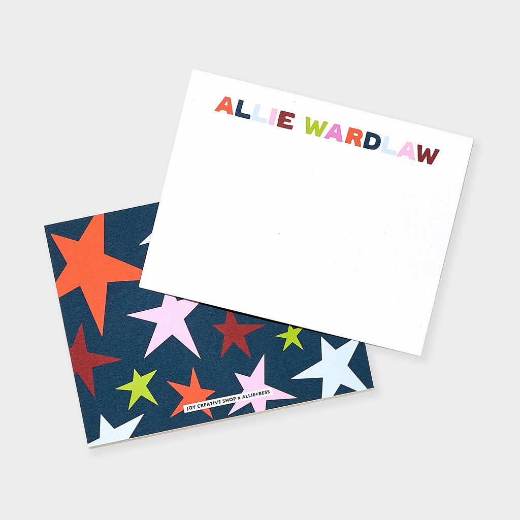JCS x Allie+Bess Personalized Stationery