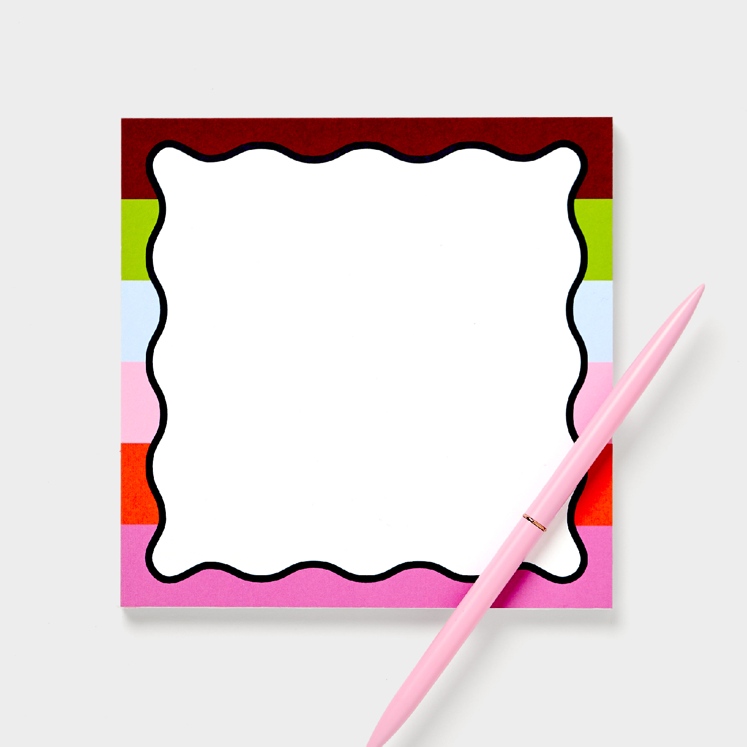 JCS x Allie+Bess Multi-Stripe Notepad