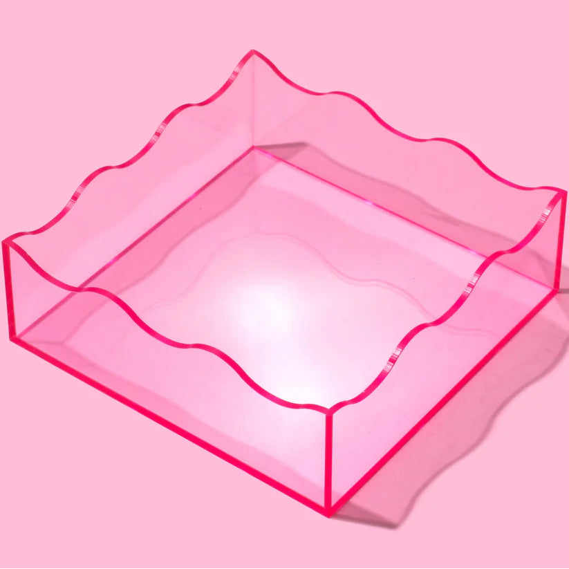Pink Acrylic Tray