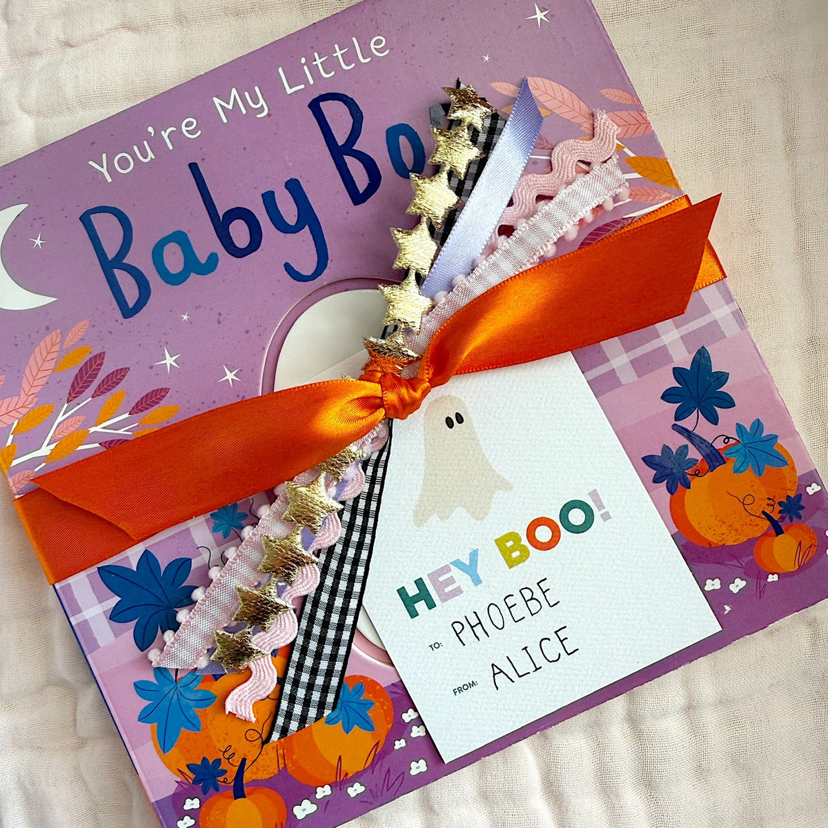 Fall & Halloween HEY BOO Gift Tags