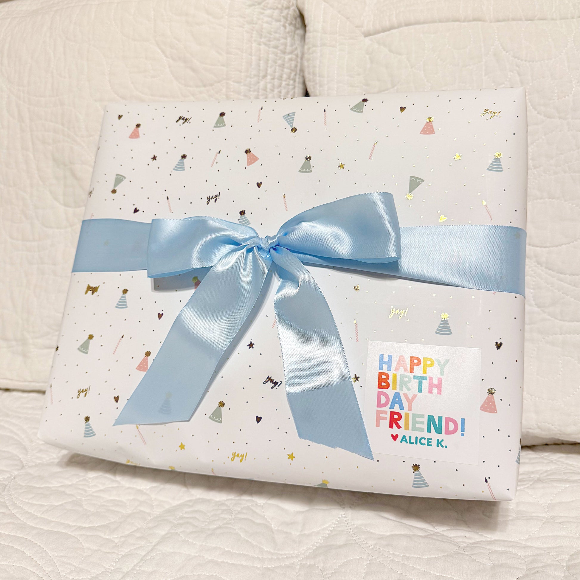 Spring Fling Happy Birthday Stickers