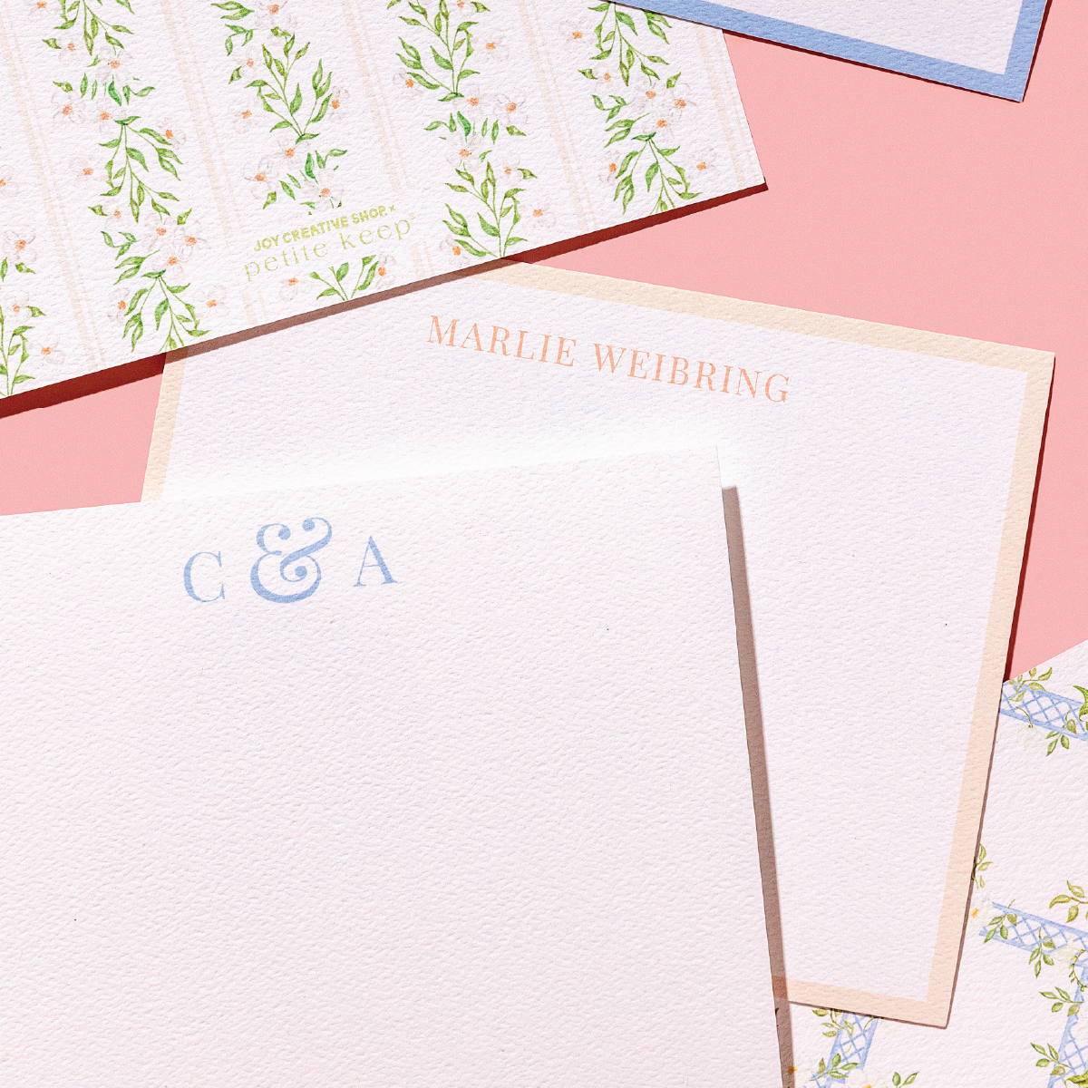 Joy Creative Shop x Petite Keep® Bridal Stationery
