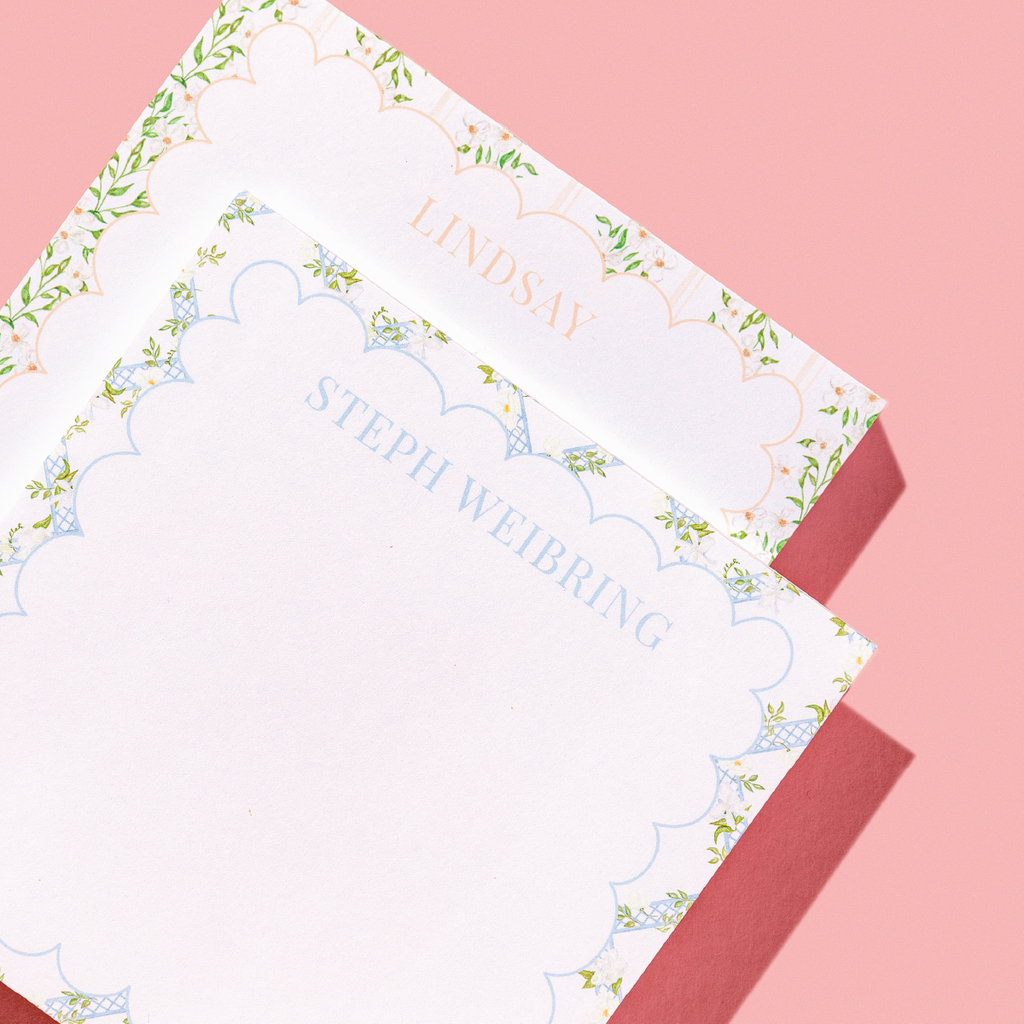 Joy Creative Shop x Petite Keep® Square Personalized Notepad