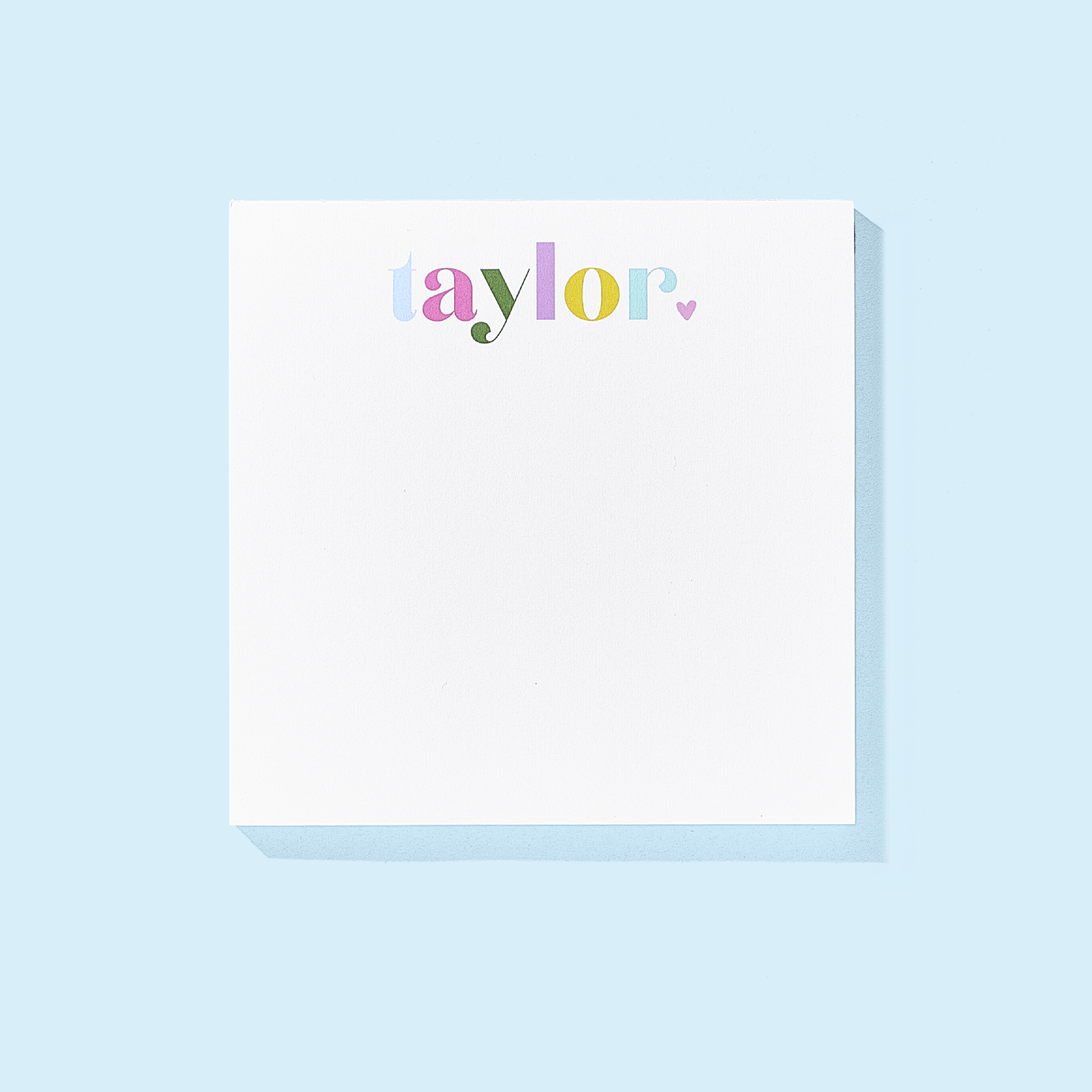 JCS x TED Personalized Notepad