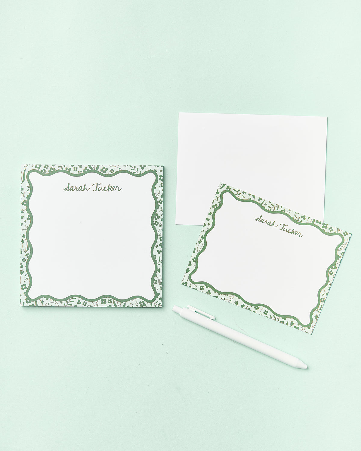 JCS x Sarah Tucker &amp; Molly Boyd Holiday Floral Personalized Stationery