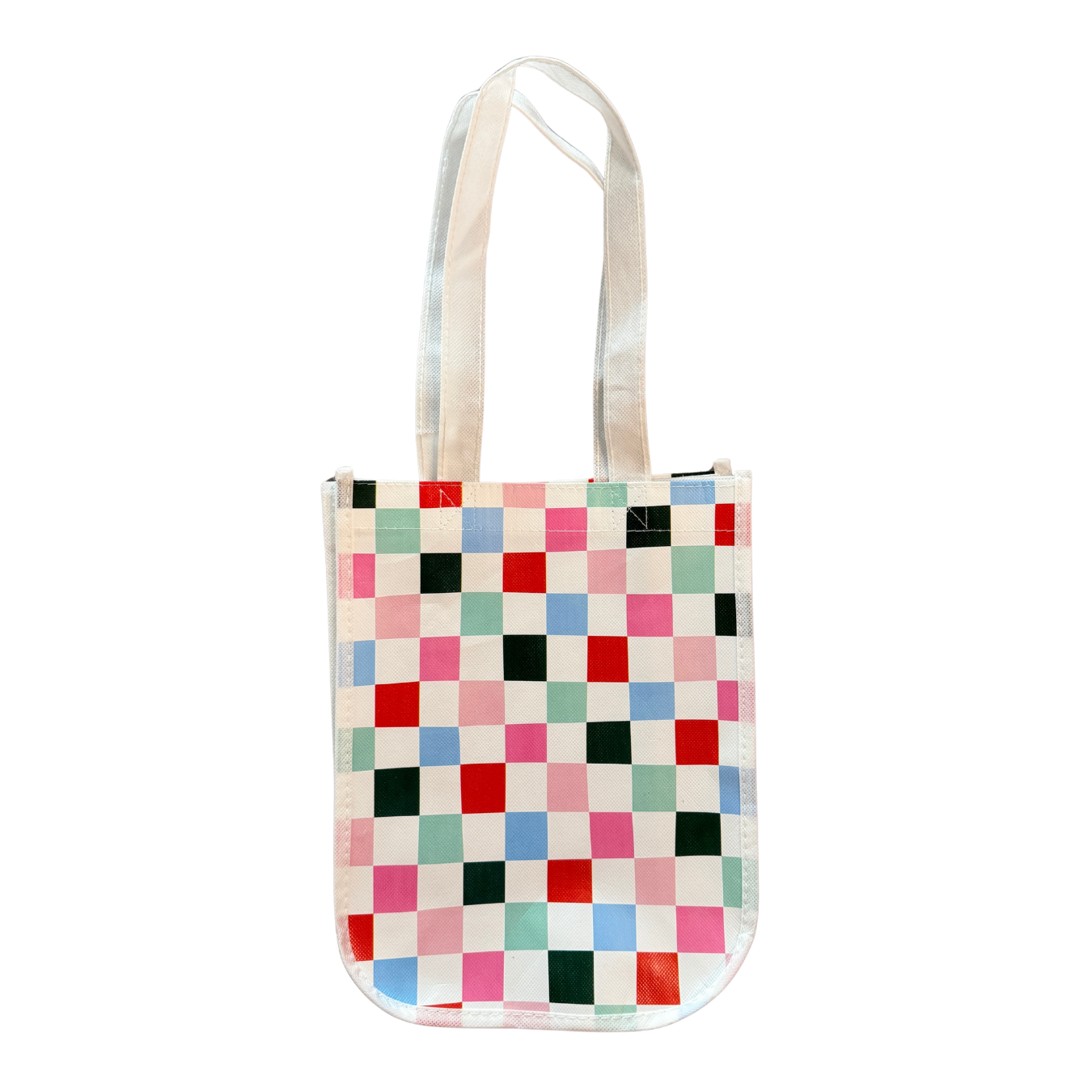 JCS Holiday Shopper Tote - Check