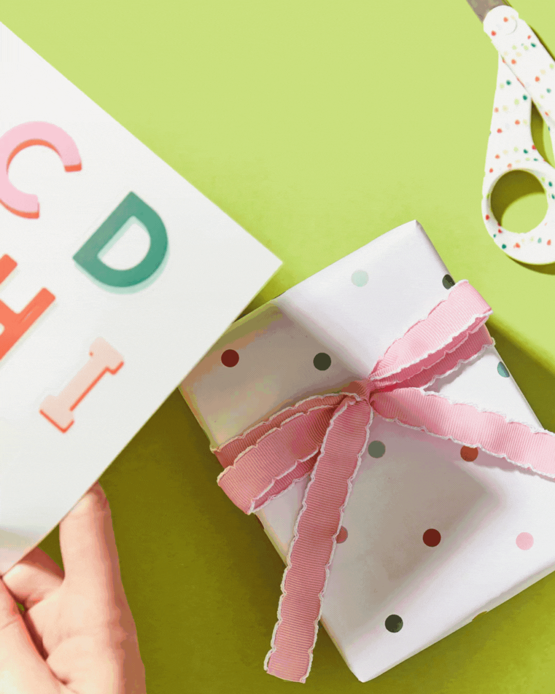 Holiday Vinyl Alphabet Stickers - A thru Z