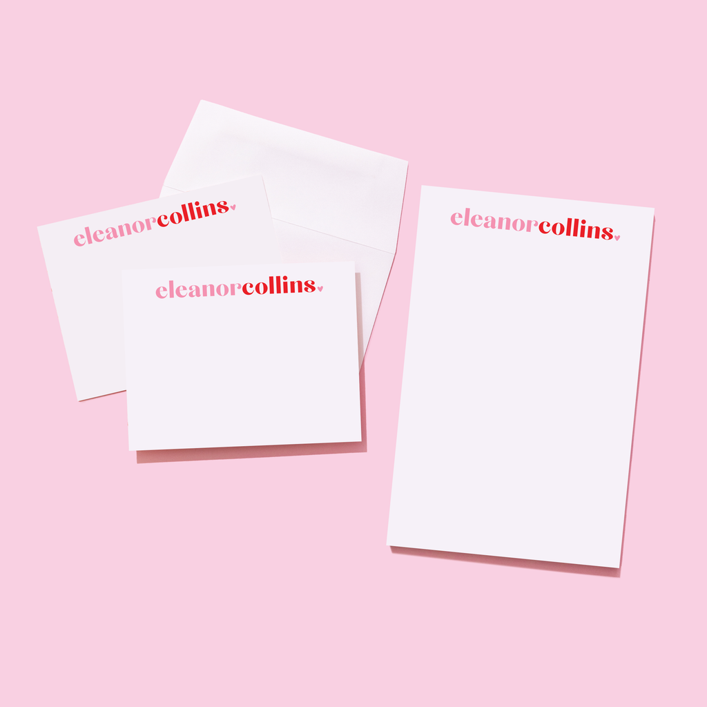 Valentine's Cheerful Heart Personalized Bundle